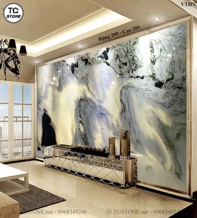TRANH ĐÁ TỰ NHIÊN SƠN THỦY XUYÊN SÁNG 236