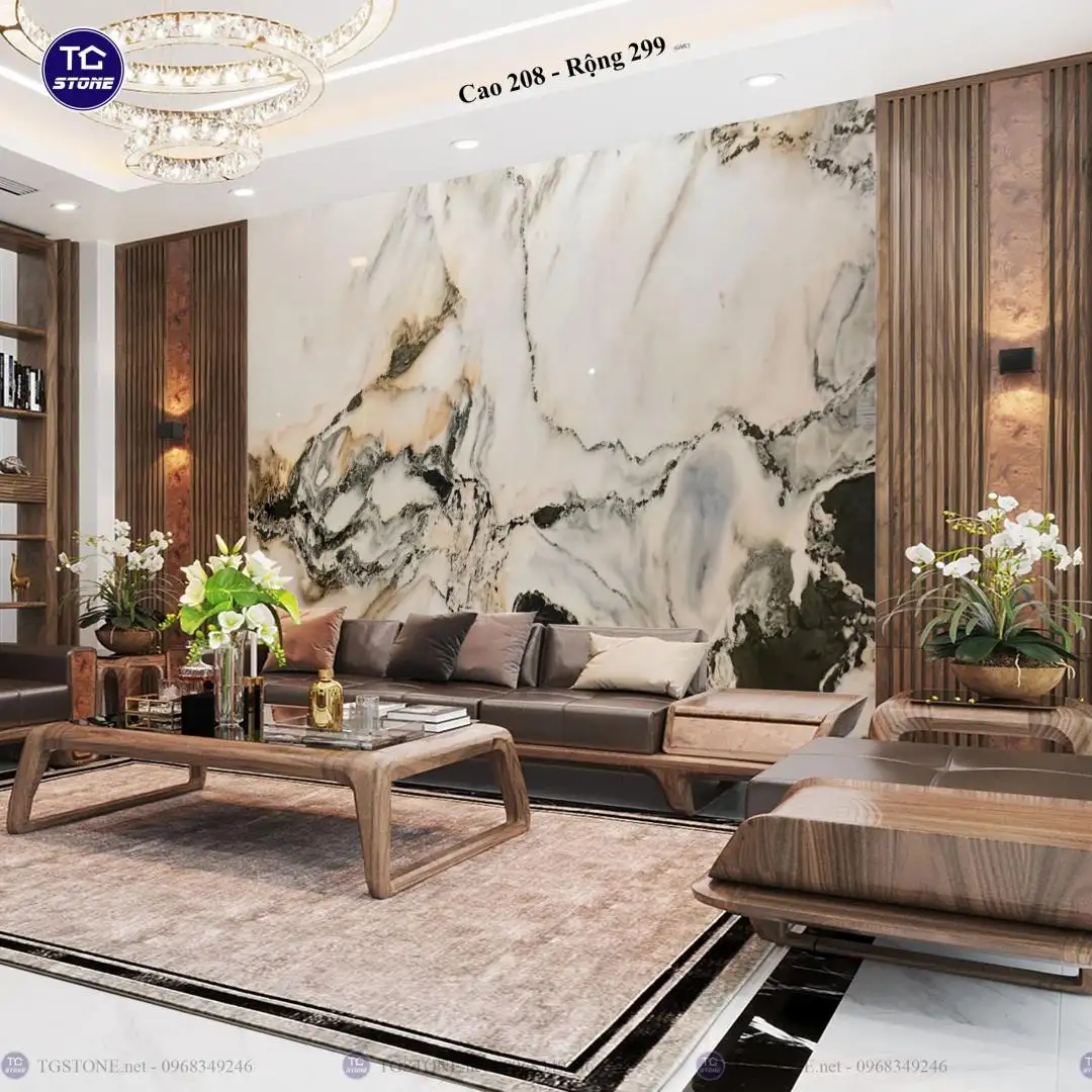 TRANH ĐÁ TỰ NHIÊN SƠN THỦY XUYÊN SÁNG 24