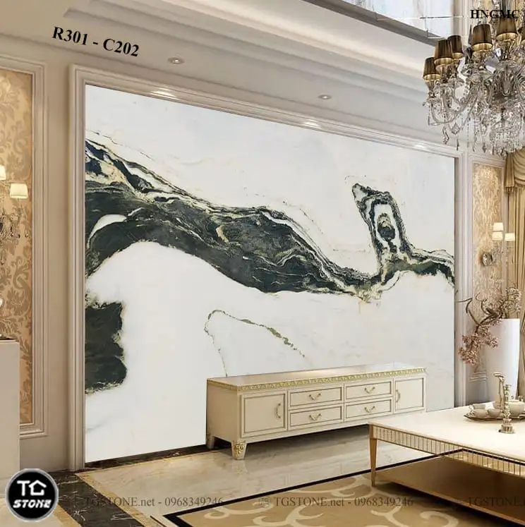 TRANH ĐÁ TỰ NHIÊN SƠN THỦY XUYÊN SÁNG 243