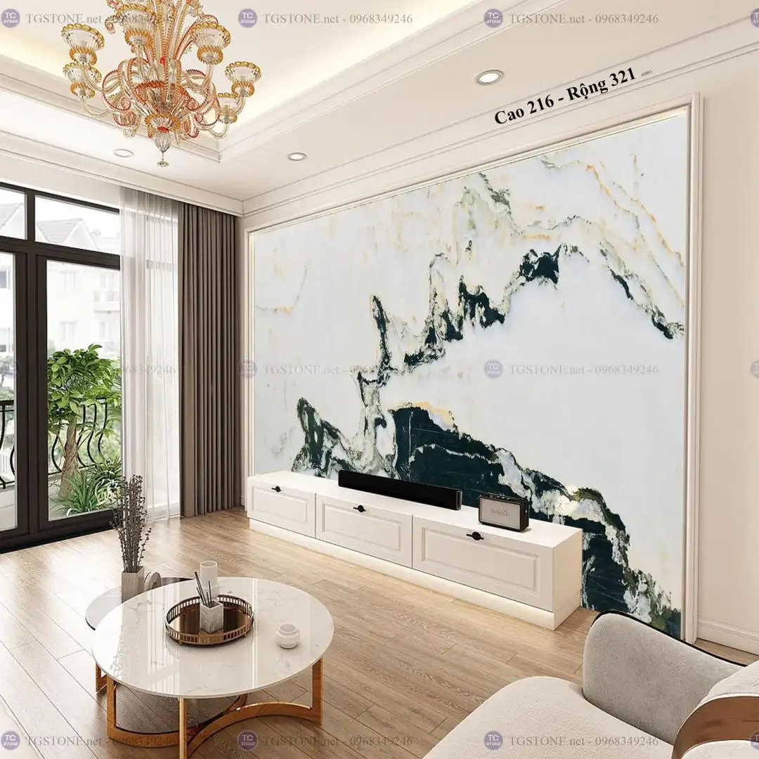 TRANH ĐÁ TỰ NHIÊN SƠN THỦY XUYÊN SÁNG 39