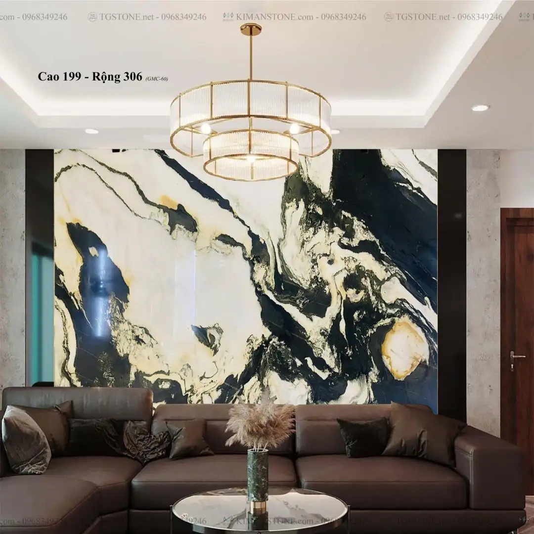 TRANH ĐÁ TỰ NHIÊN SƠN THỦY XUYÊN SÁNG 77