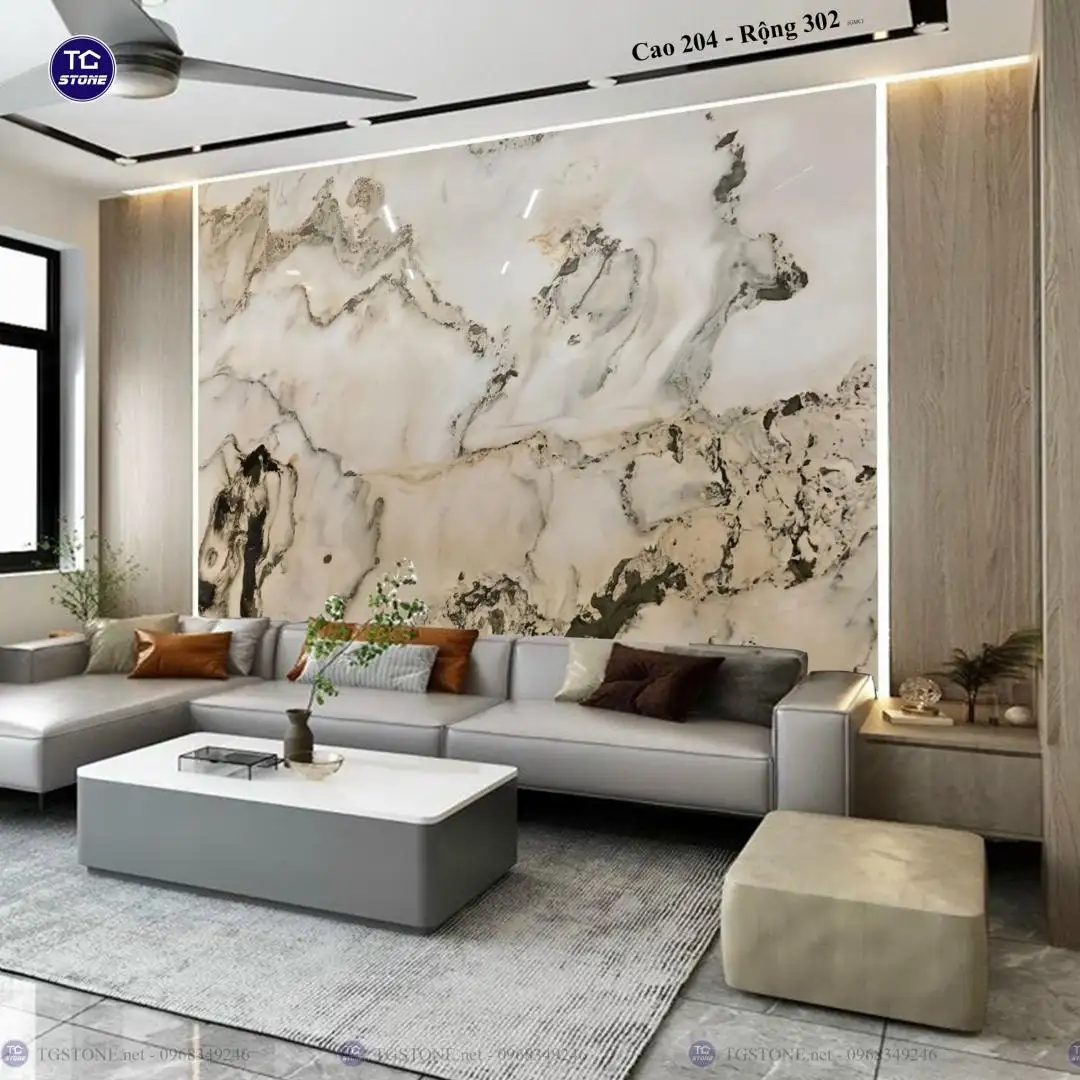 TRANH ĐÁ TỰ NHIÊN SƠN THỦY XUYÊN SÁNG 82