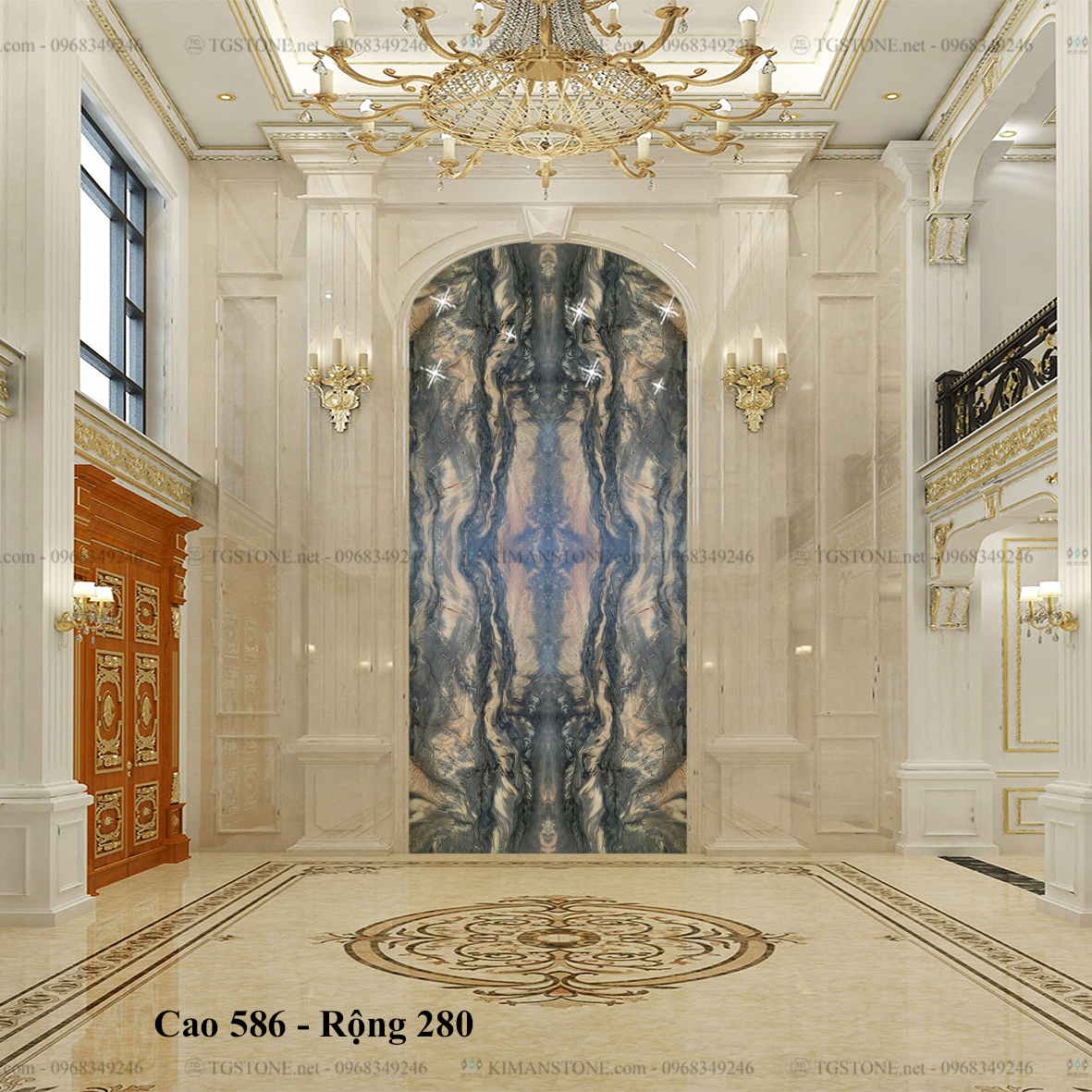 TRANH ĐÁ TỰ NHIÊN THÔNG TẦNG 1