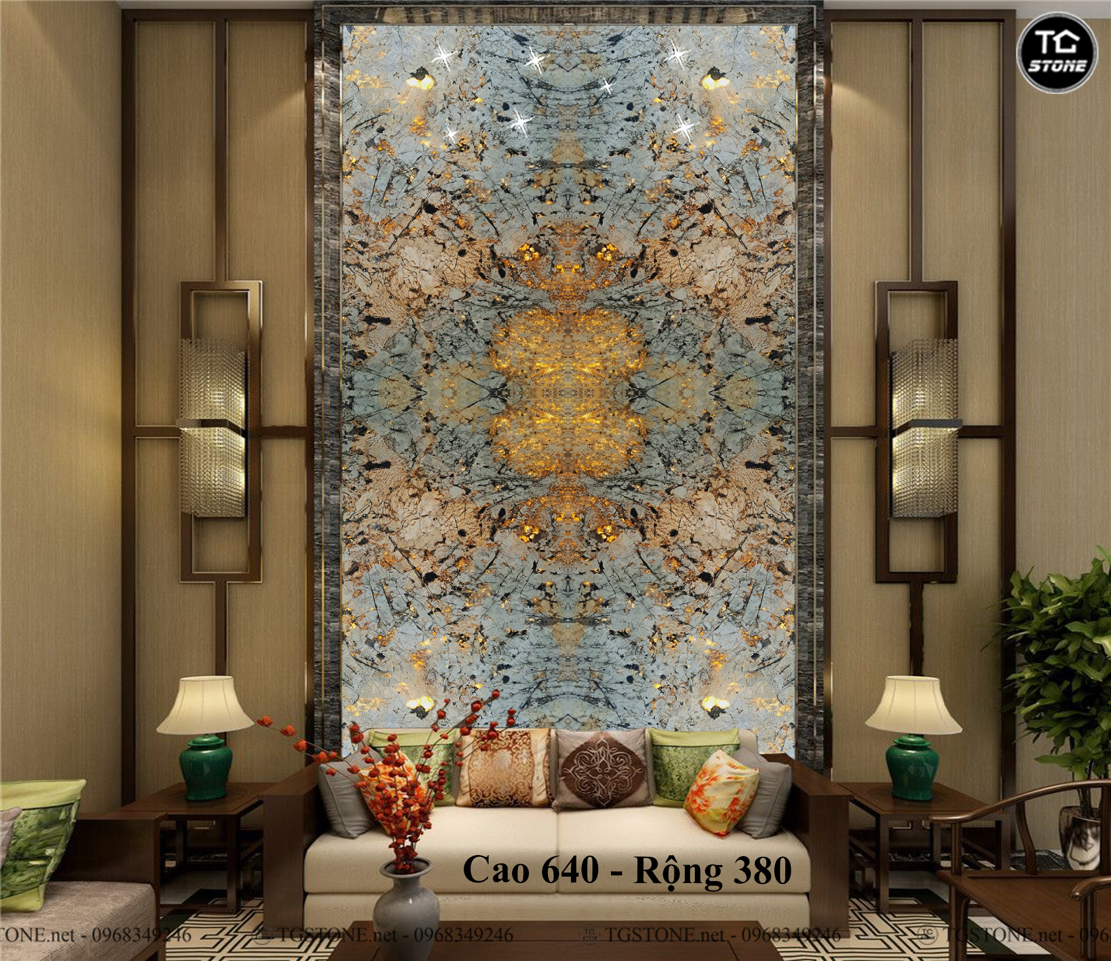 TRANH ĐÁ TỰ NHIÊN THÔNG TẦNG 107