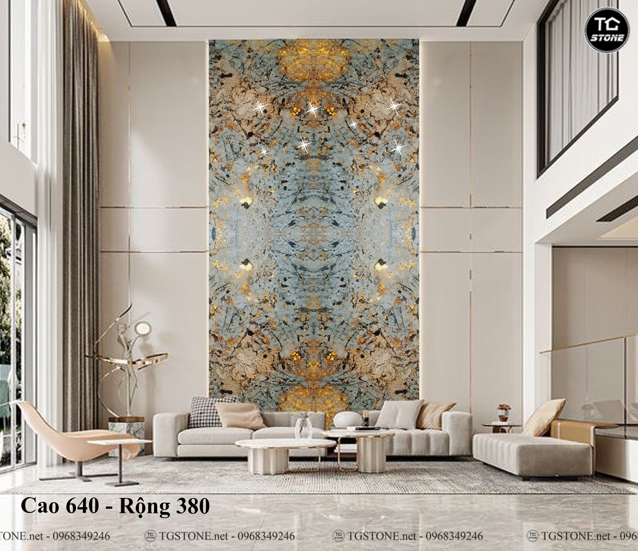 TRANH ĐÁ TỰ NHIÊN THÔNG TẦNG 109