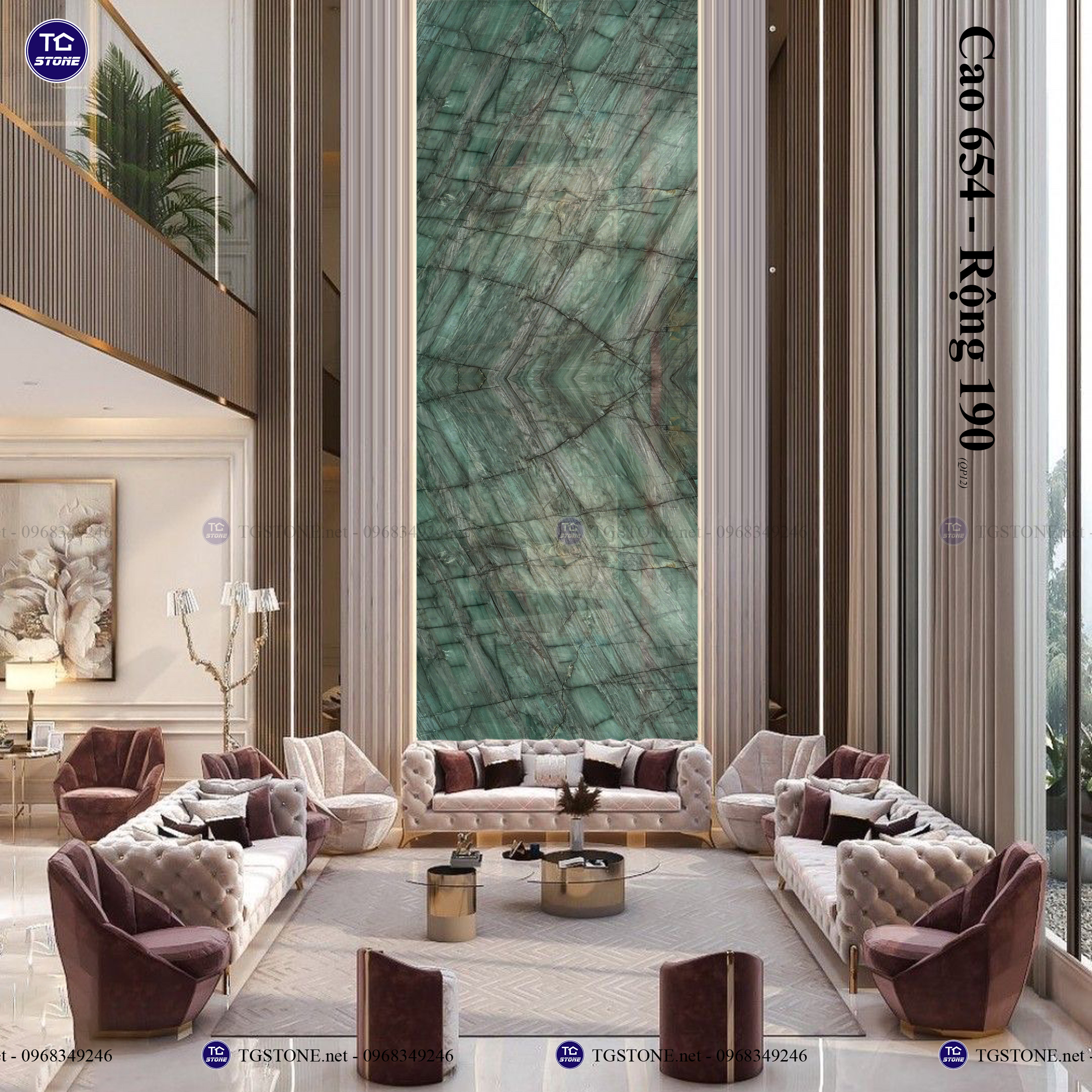 TRANH ĐÁ TỰ NHIÊN THÔNG TẦNG 111
