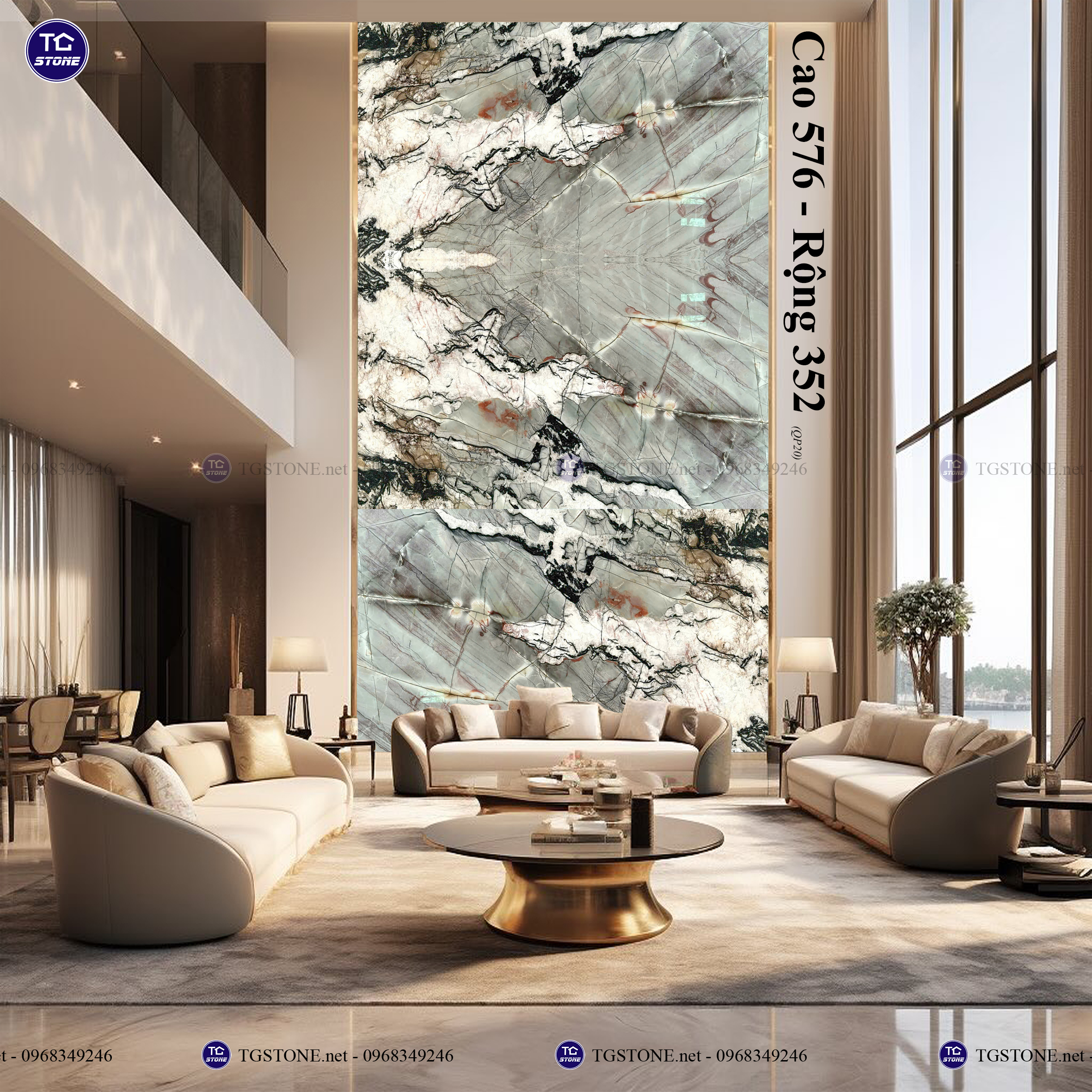 TRANH ĐÁ TỰ NHIÊN THÔNG TẦNG 119