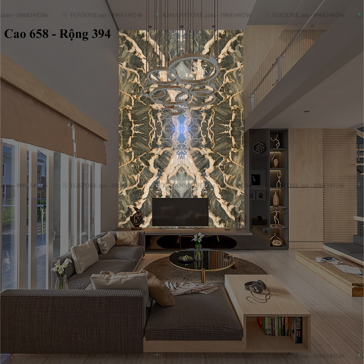 TRANH ĐÁ TỰ NHIÊN THÔNG TẦNG 207