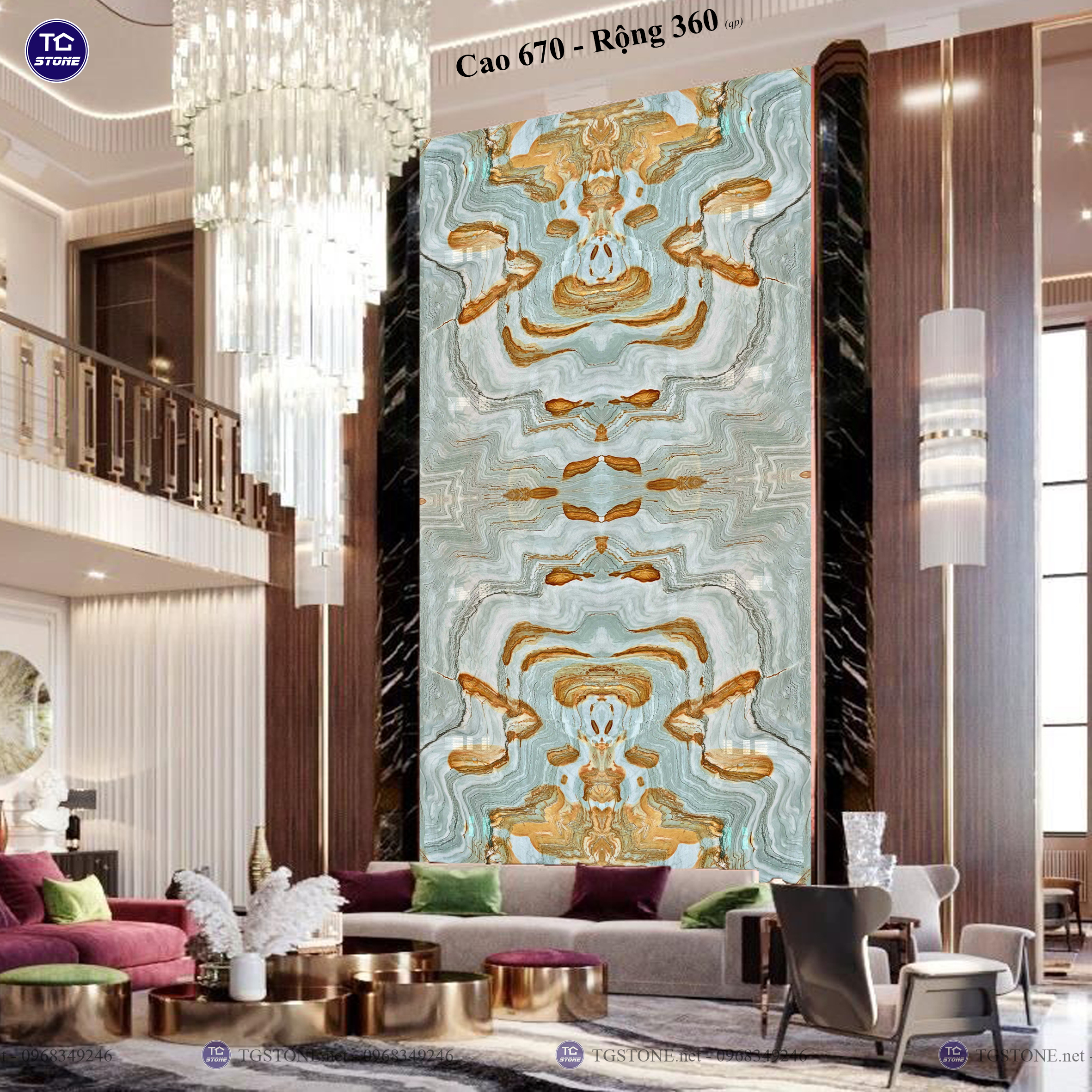 TRANH ĐÁ TỰ NHIÊN THÔNG TẦNG 31