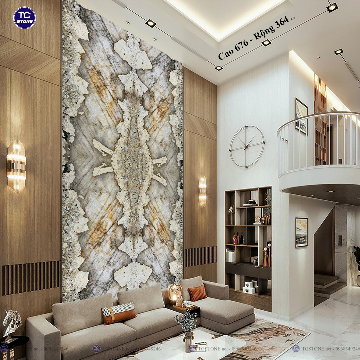 TRANH ĐÁ TỰ NHIÊN THÔNG TẦNG 312