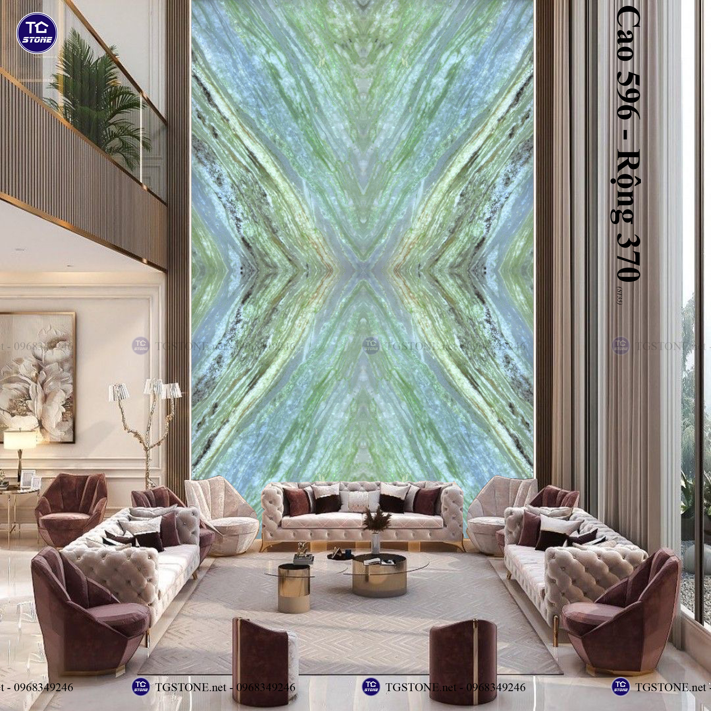 TRANH ĐÁ TỰ NHIÊN THÔNG TẦNG 337