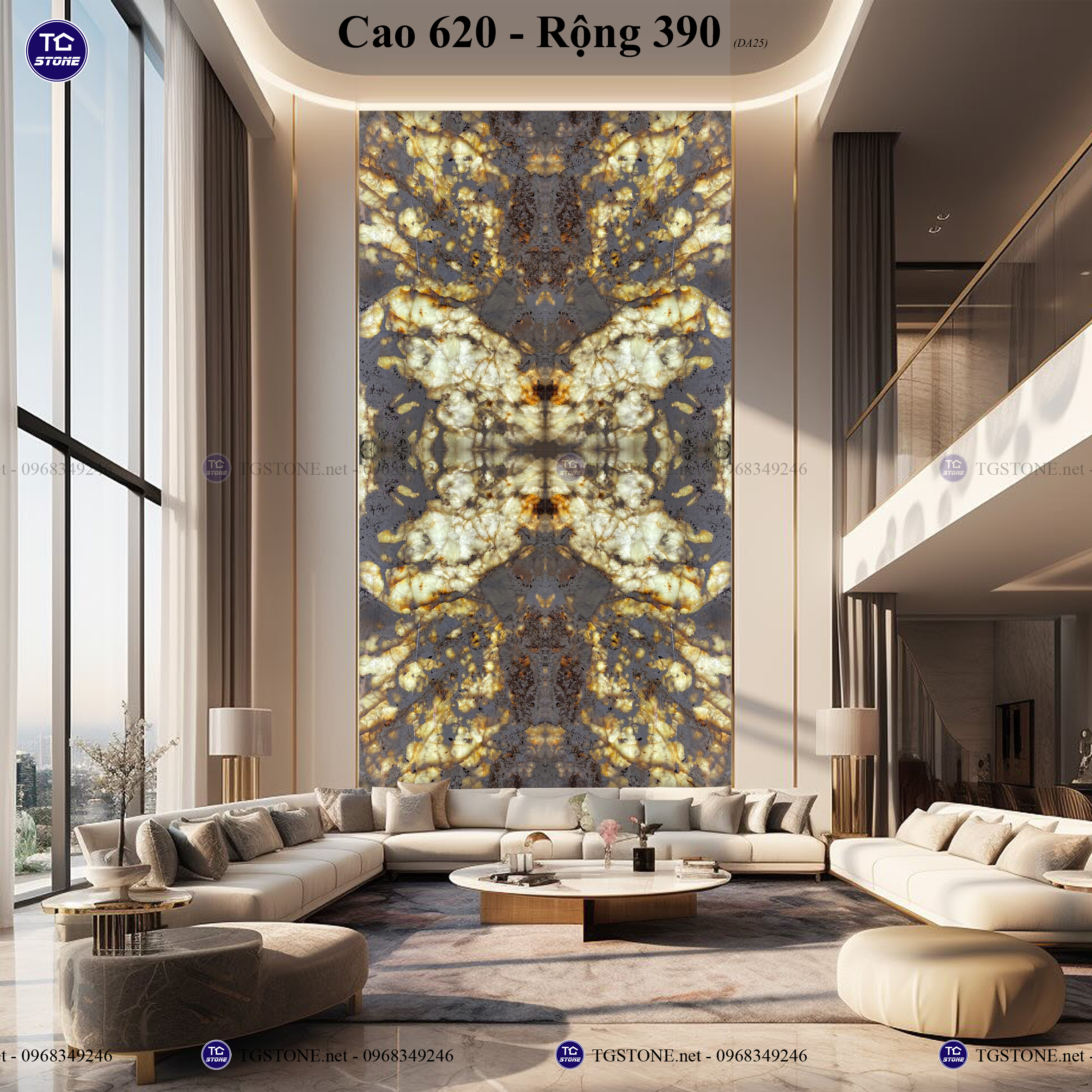 TRANH ĐÁ TỰ NHIÊN THÔNG TẦNG 350