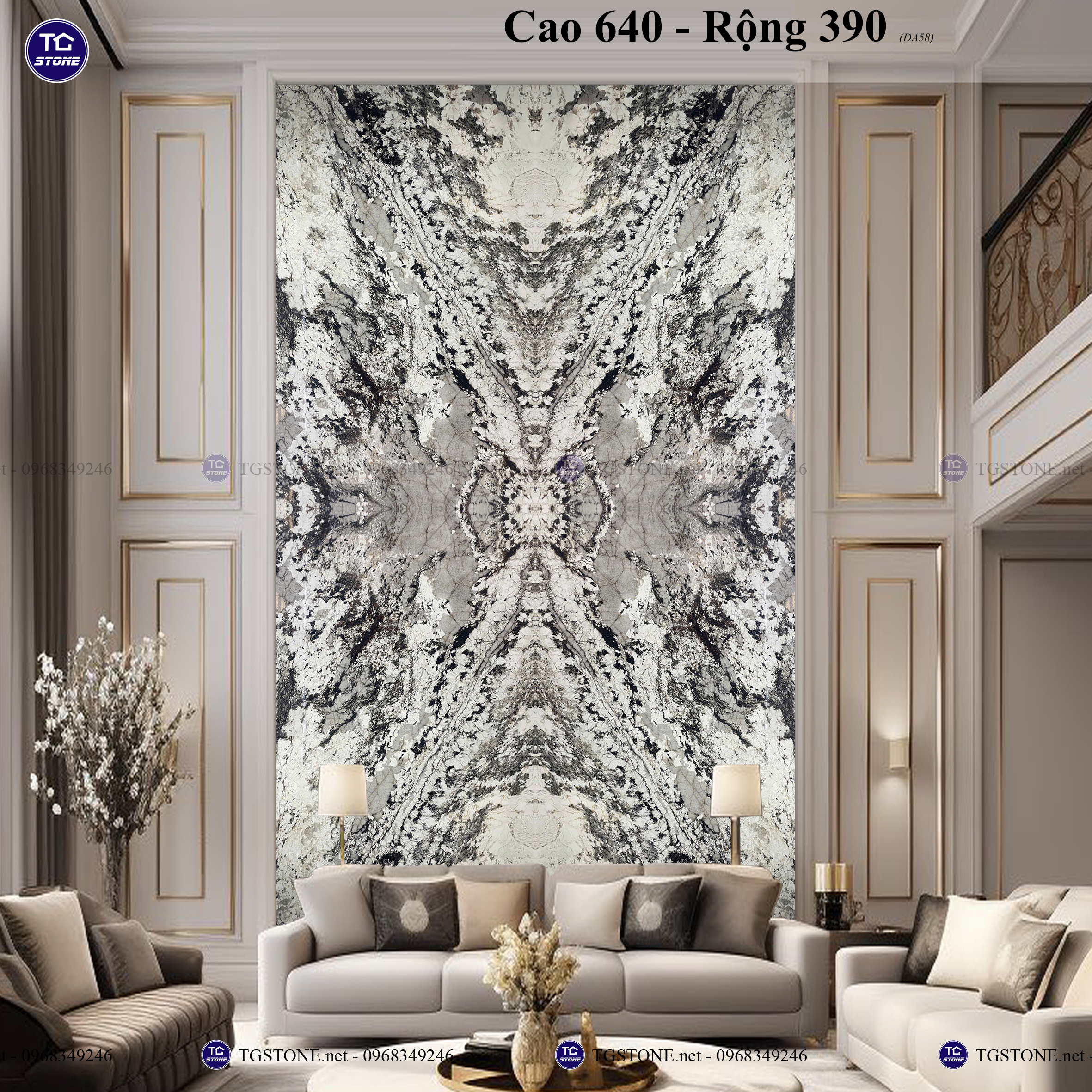 TRANH ĐÁ TỰ NHIÊN THÔNG TẦNG 374