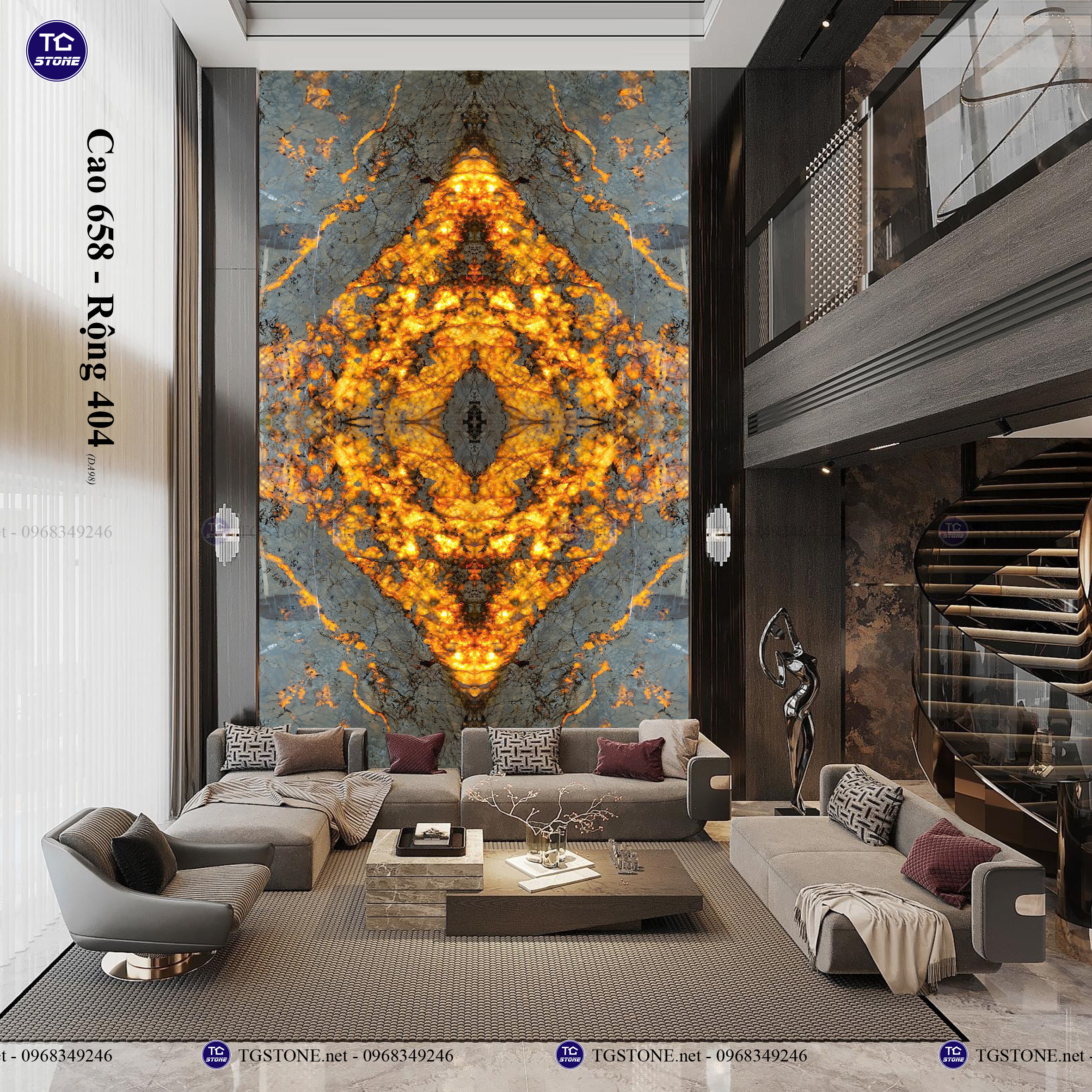 TRANH ĐÁ TỰ NHIÊN THÔNG TẦNG 427