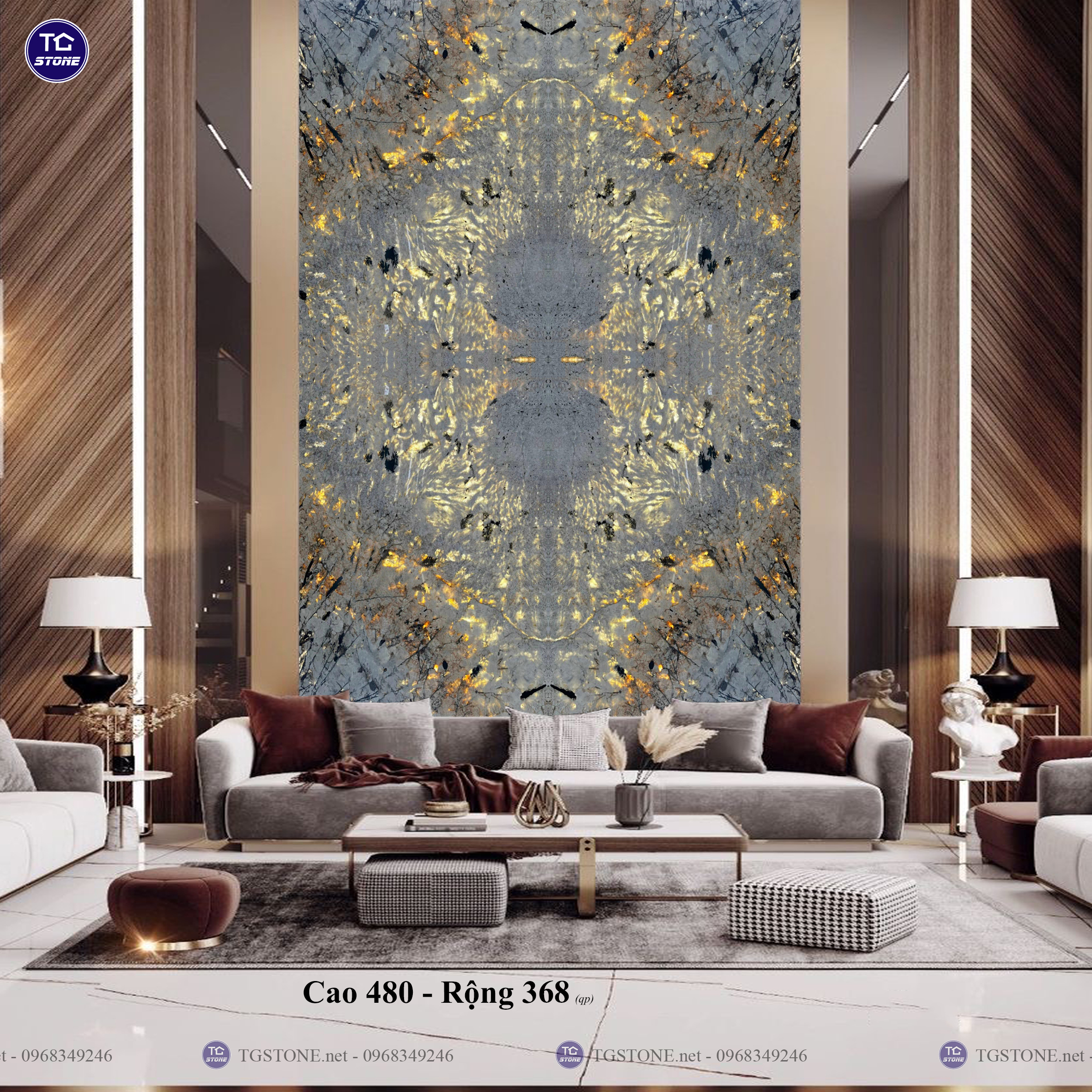 TRANH ĐÁ TỰ NHIÊN THÔNG TẦNG 43
