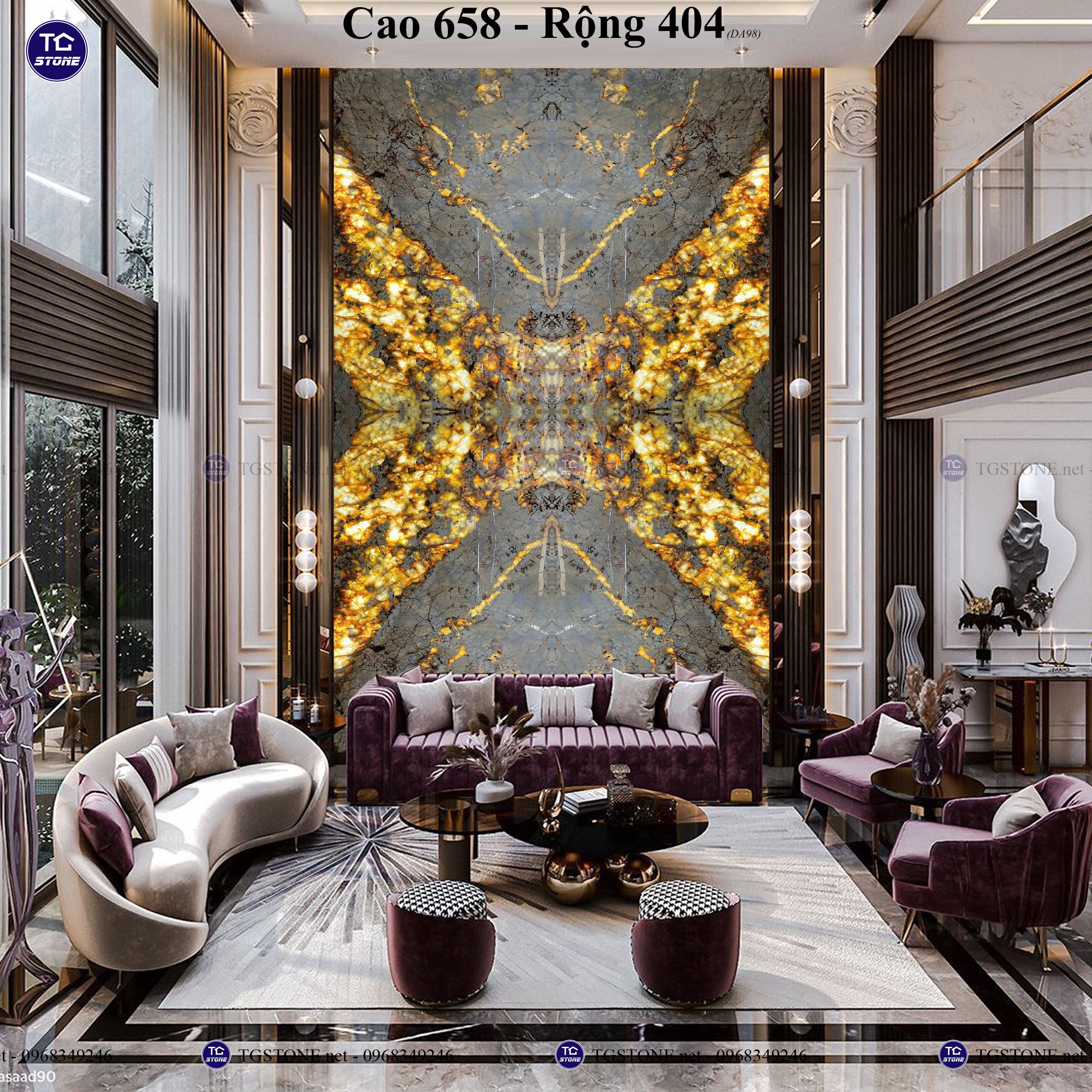 TRANH ĐÁ TỰ NHIÊN THÔNG TẦNG 432
