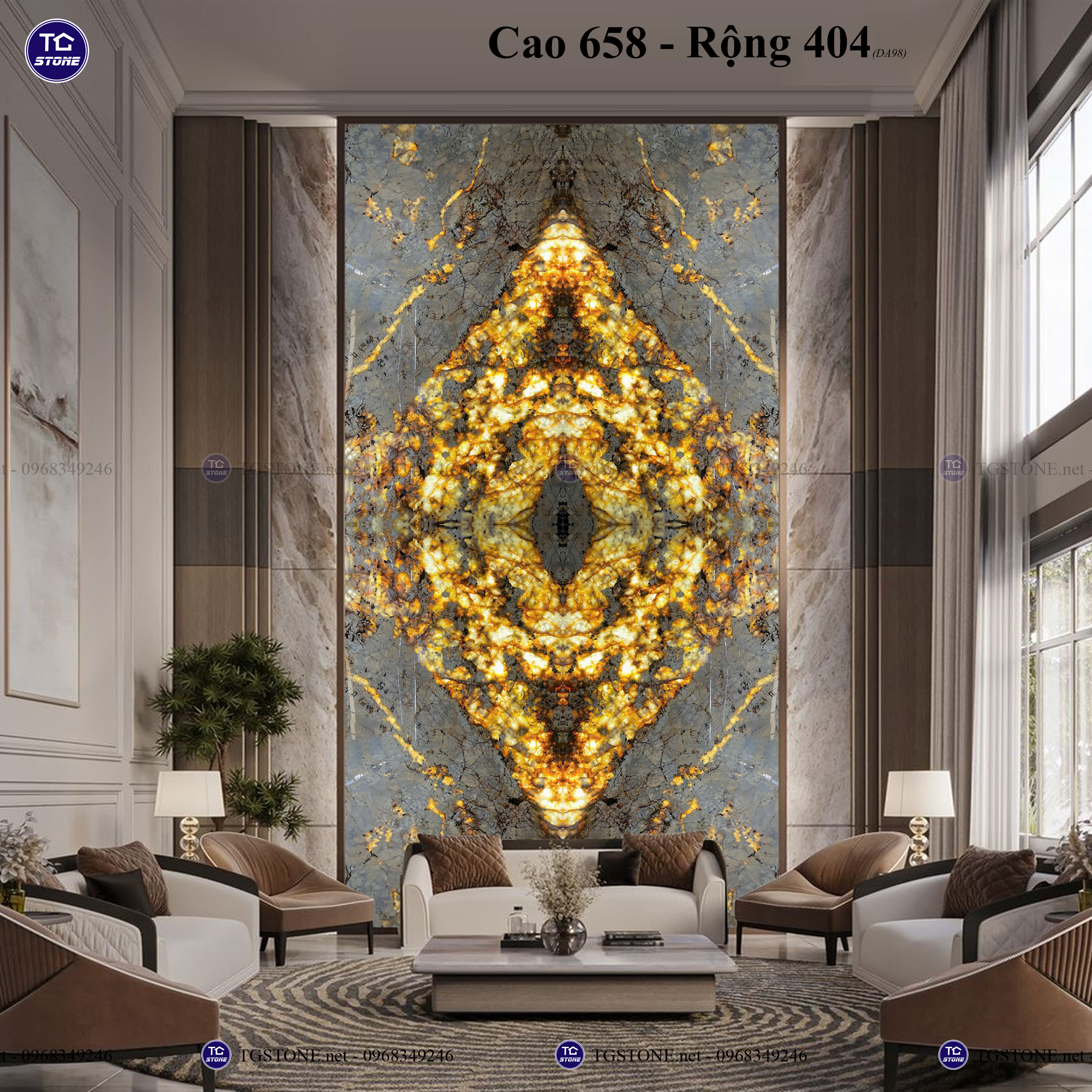 TRANH ĐÁ TỰ NHIÊN THÔNG TẦNG 433