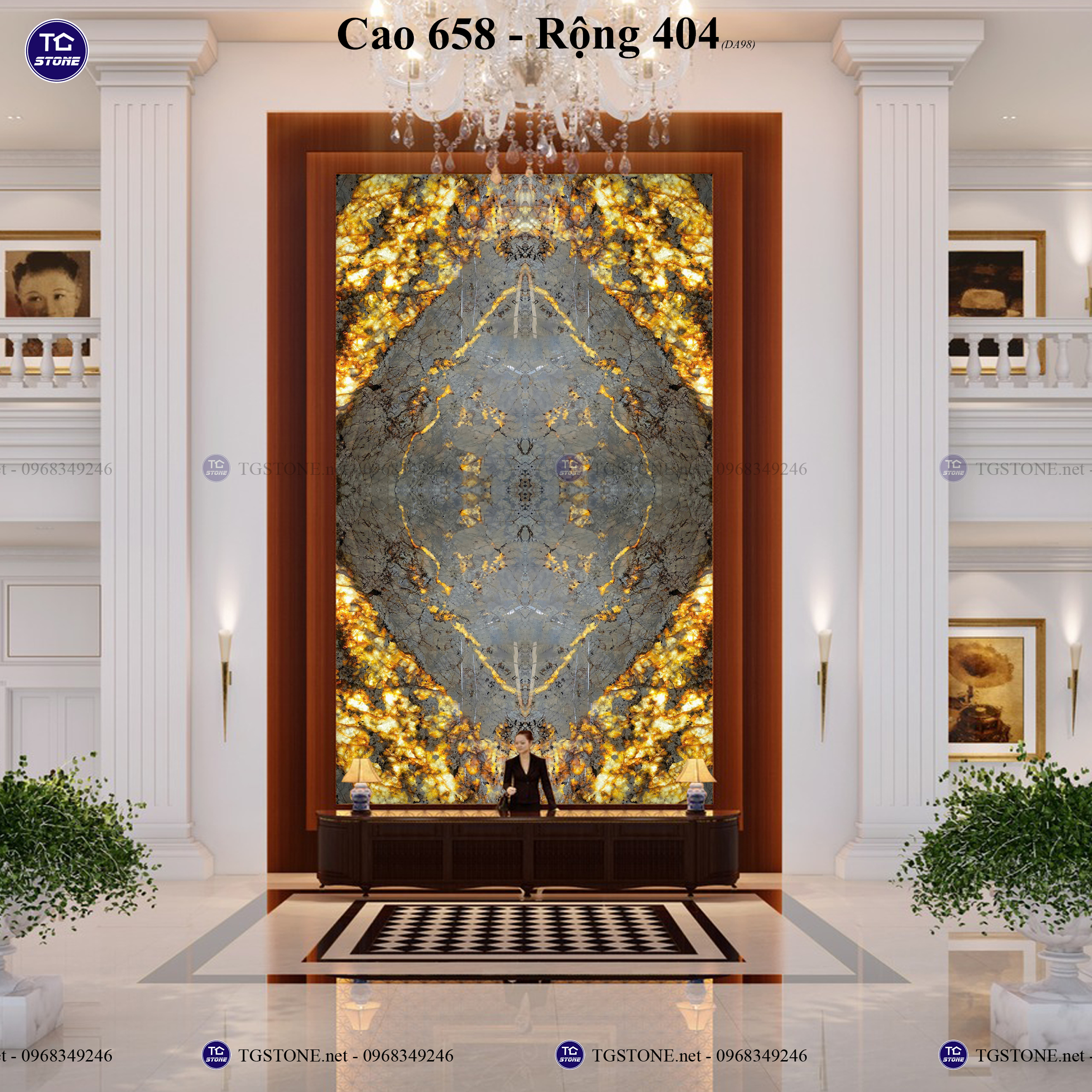 TRANH ĐÁ TỰ NHIÊN THÔNG TẦNG 434