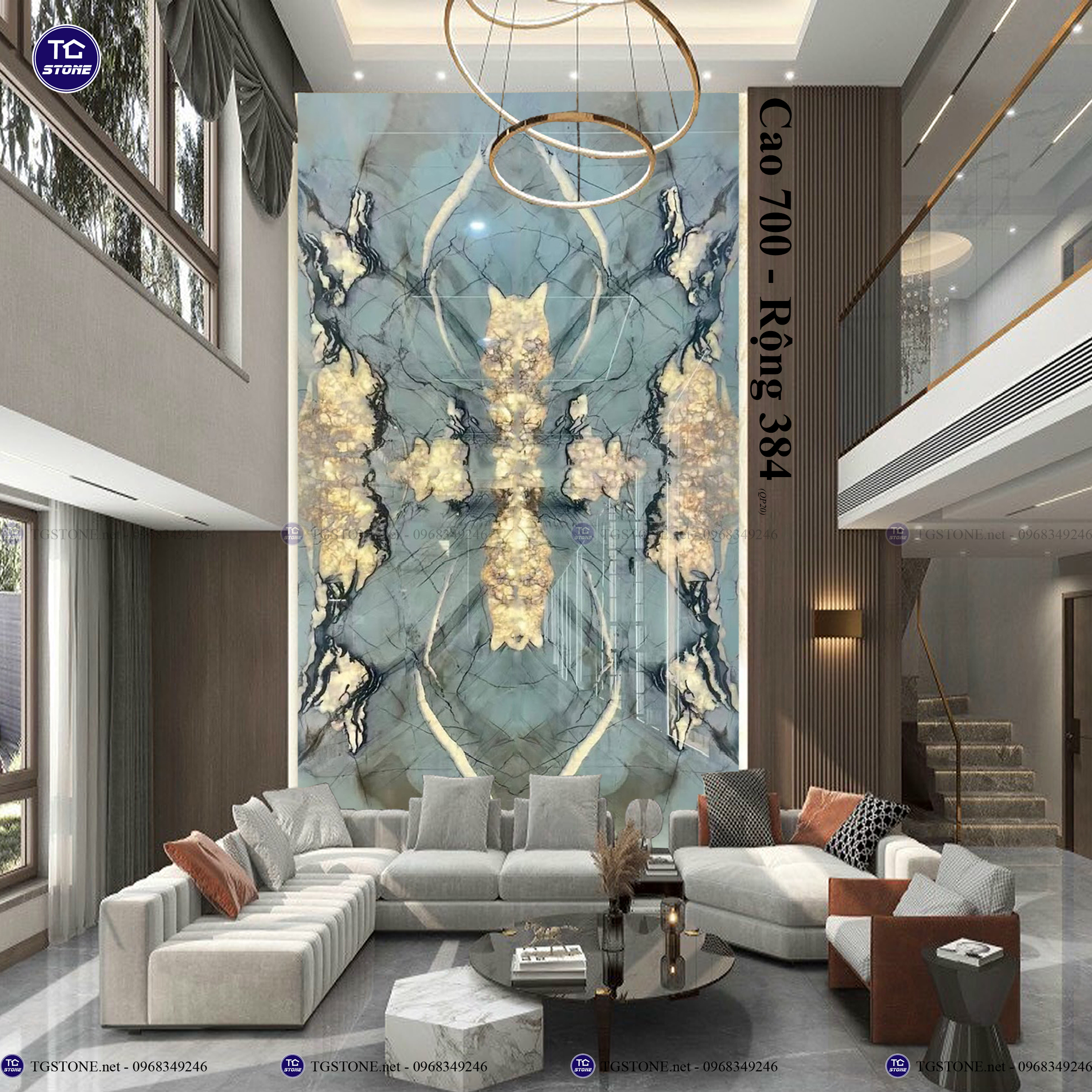 TRANH ĐÁ TỰ NHIÊN THÔNG TẦNG 495
