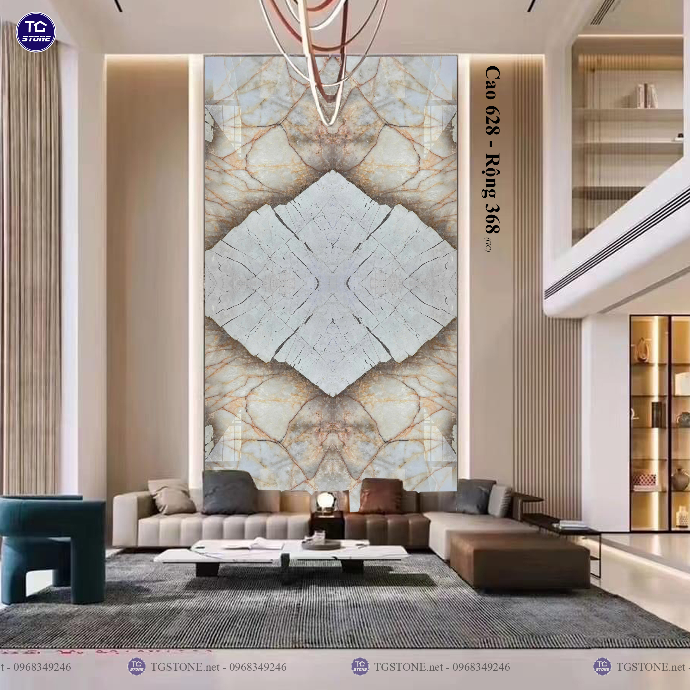 TRANH ĐÁ TỰ NHIÊN THÔNG TẦNG 64
