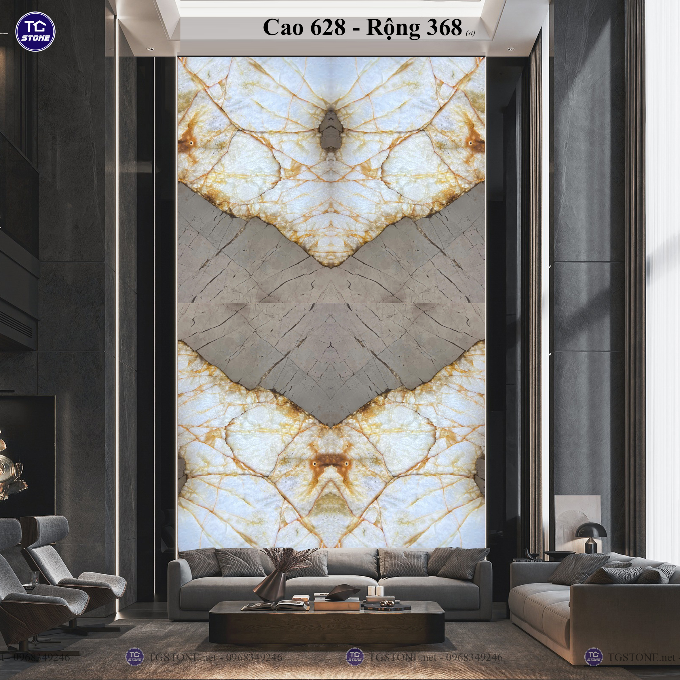 TRANH ĐÁ TỰ NHIÊN THÔNG TẦNG 82