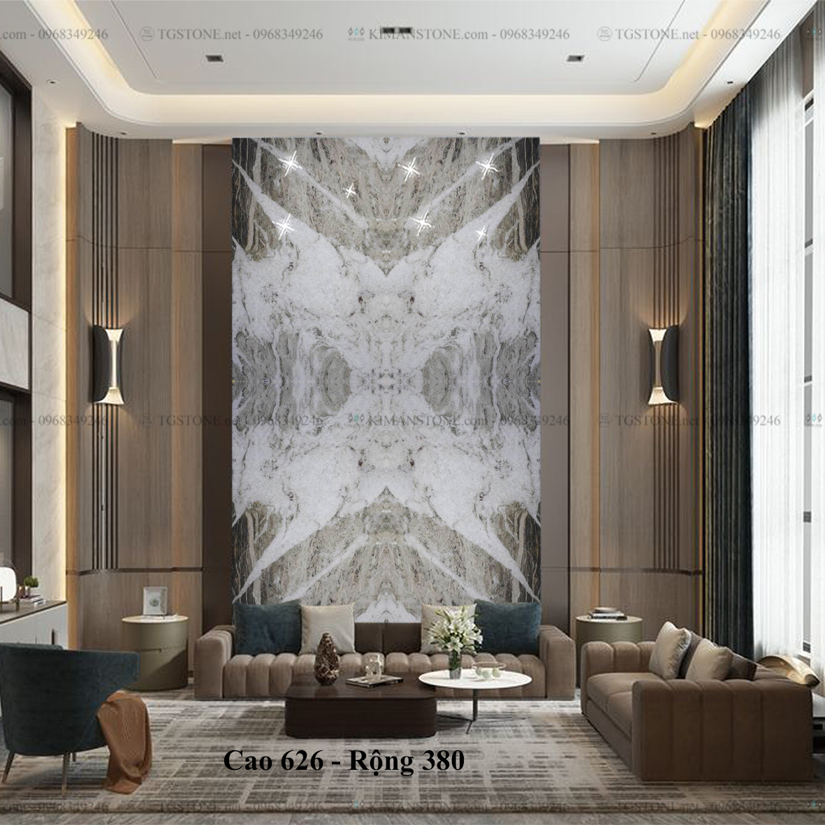 TRANH ĐÁ TỰ NHIÊN THÔNG TẦNG 99