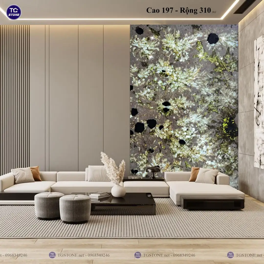 TRANH ĐÁ TỰ NHIÊN XUYÊN SÁNG NGUYÊN TẤM 102