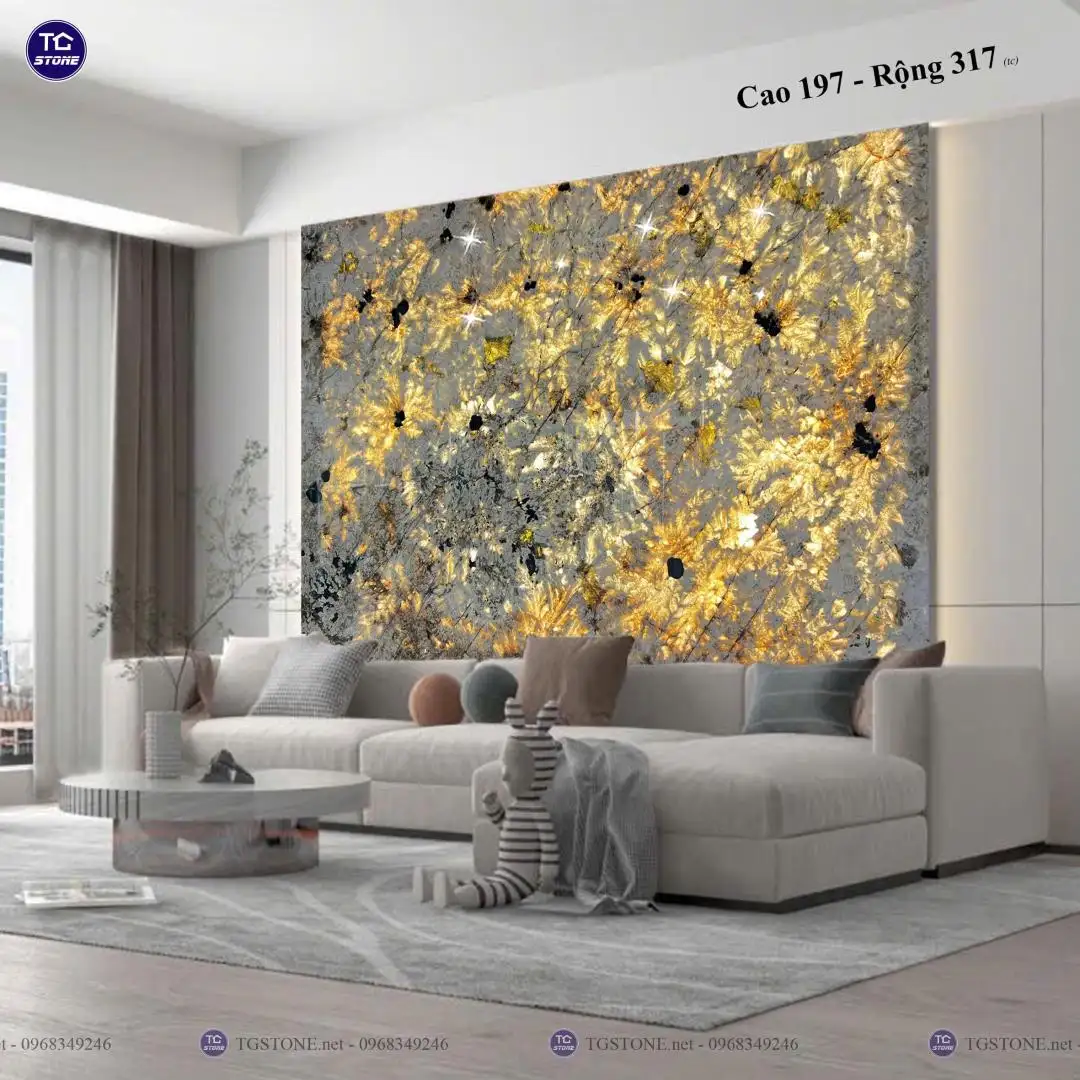 TRANH ĐÁ TỰ NHIÊN XUYÊN SÁNG NGUYÊN TẤM 109