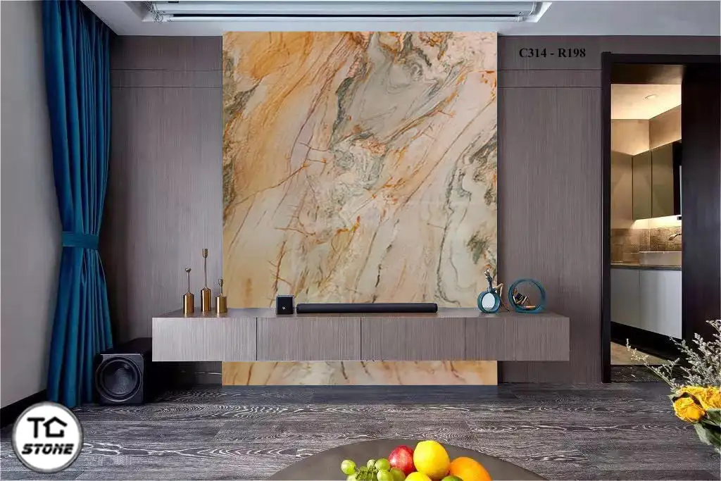 TRANH ĐÁ TỰ NHIÊN XUYÊN SÁNG NGUYÊN TẤM 114