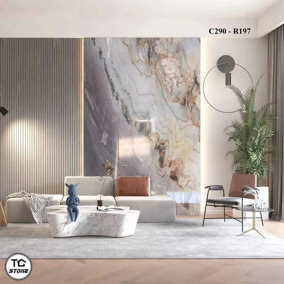 TRANH ĐÁ TỰ NHIÊN XUYÊN SÁNG NGUYÊN TẤM 115