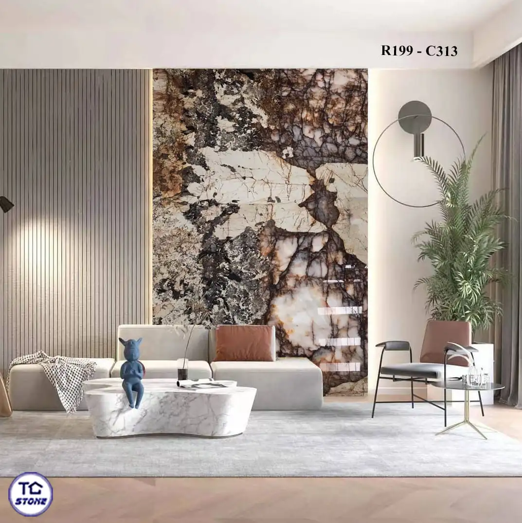 TRANH ĐÁ TỰ NHIÊN XUYÊN SÁNG NGUYÊN TẤM 122