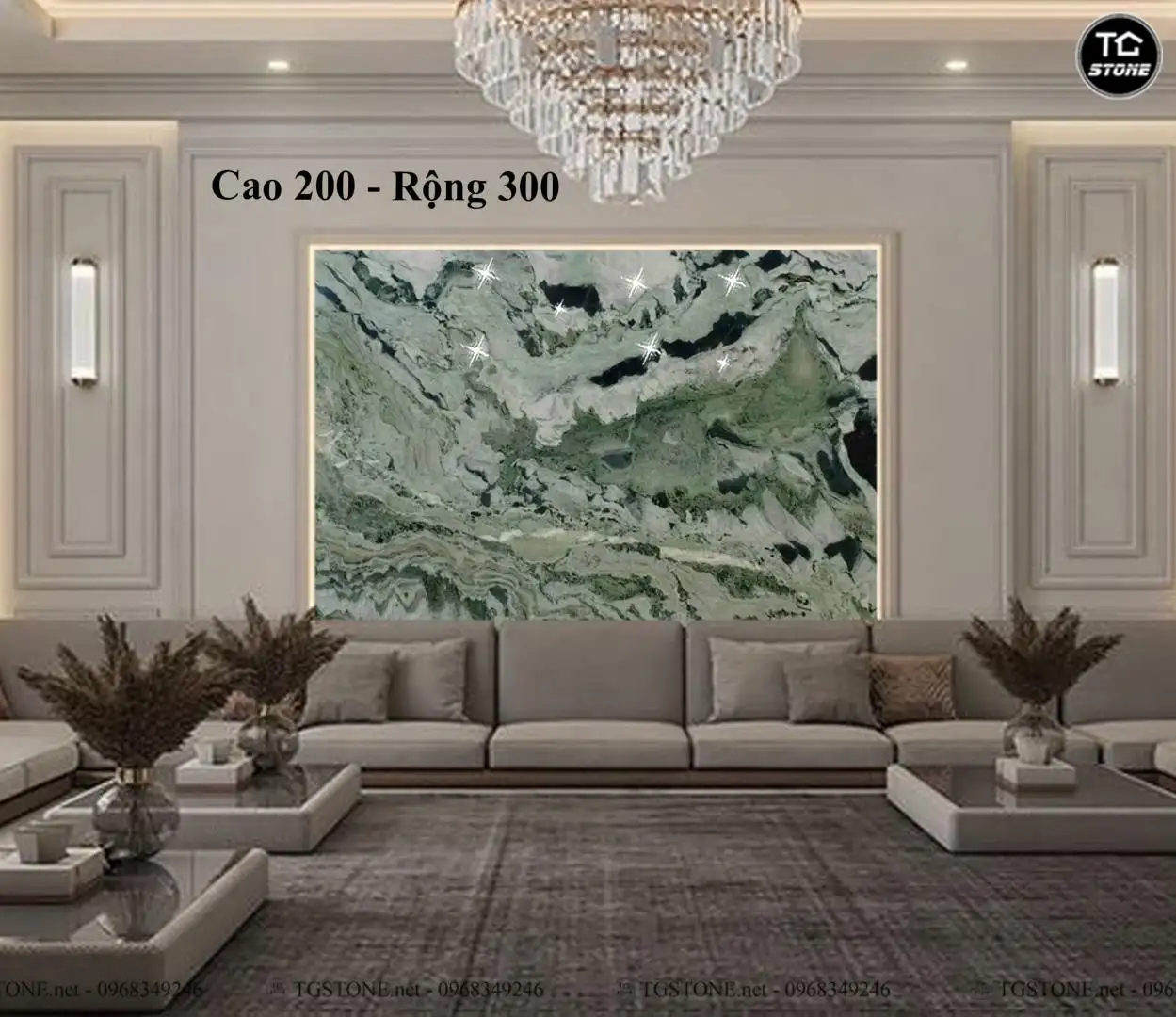 TRANH ĐÁ TỰ NHIÊN XUYÊN SÁNG NGUYÊN TẤM 129