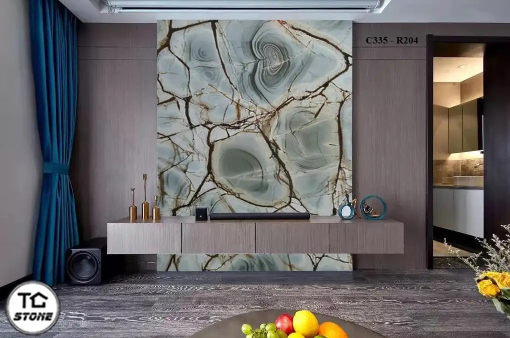 TRANH ĐÁ TỰ NHIÊN XUYÊN SÁNG NGUYÊN TẤM 145