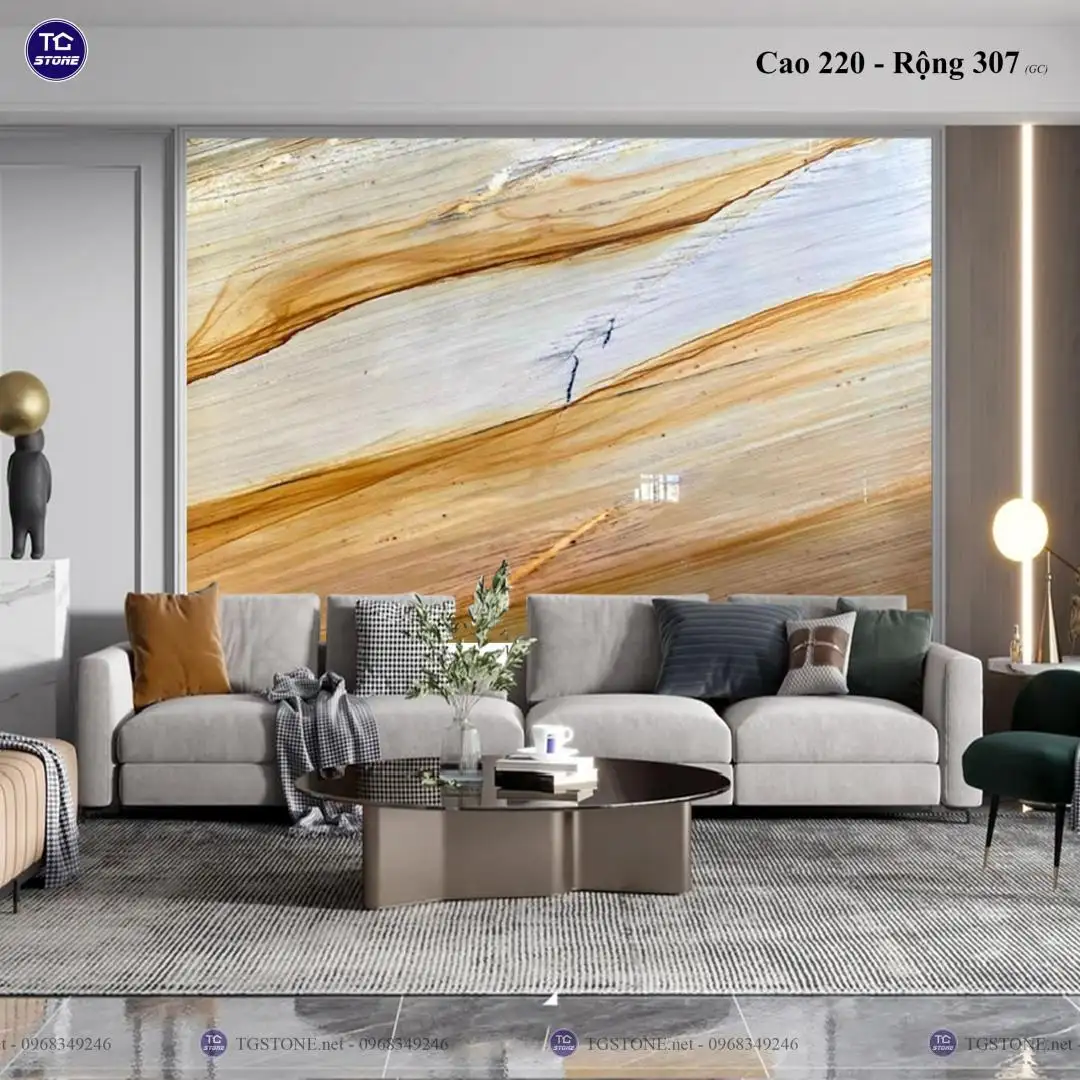 TRANH ĐÁ TỰ NHIÊN XUYÊN SÁNG NGUYÊN TẤM 158