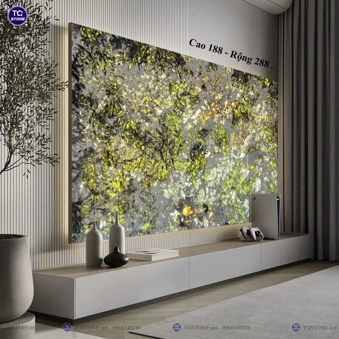 TRANH ĐÁ TỰ NHIÊN XUYÊN SÁNG NGUYÊN TẤM 159