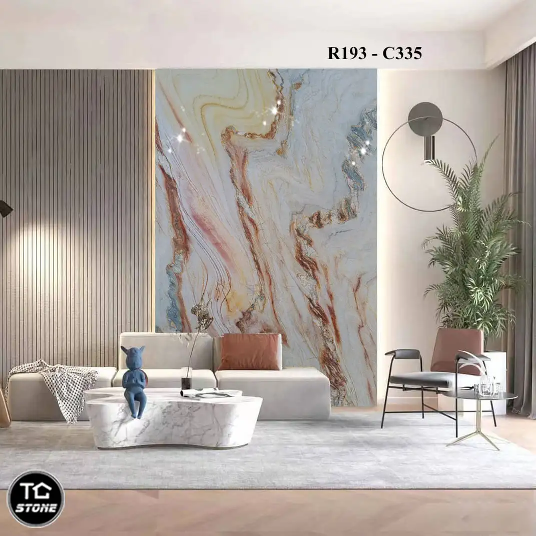 TRANH ĐÁ TỰ NHIÊN XUYÊN SÁNG NGUYÊN TẤM 182