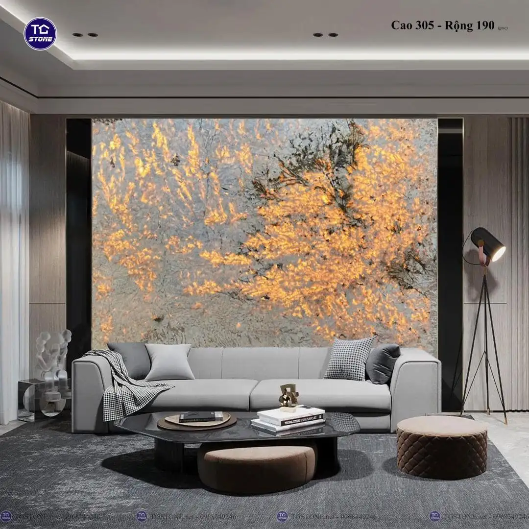 TRANH ĐÁ TỰ NHIÊN XUYÊN SÁNG NGUYÊN TẤM 24