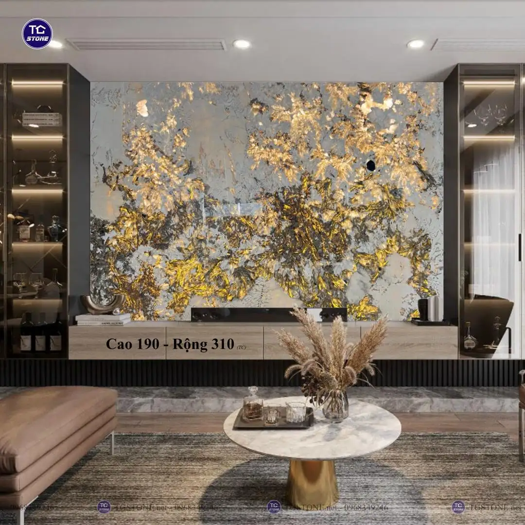 TRANH ĐÁ TỰ NHIÊN XUYÊN SÁNG NGUYÊN TẤM 32