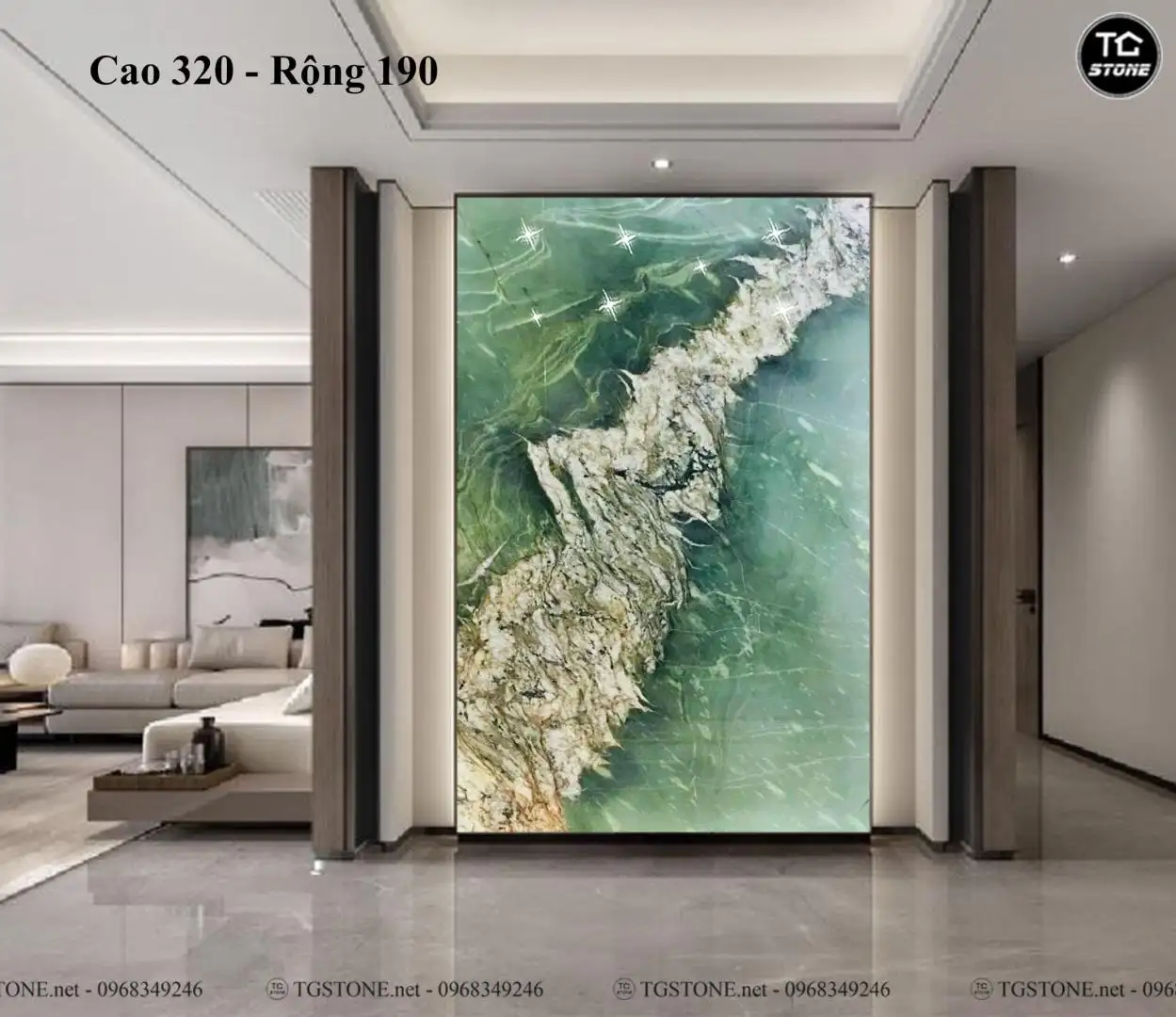TRANH ĐÁ TỰ NHIÊN XUYÊN SÁNG NGUYÊN TẤM 34