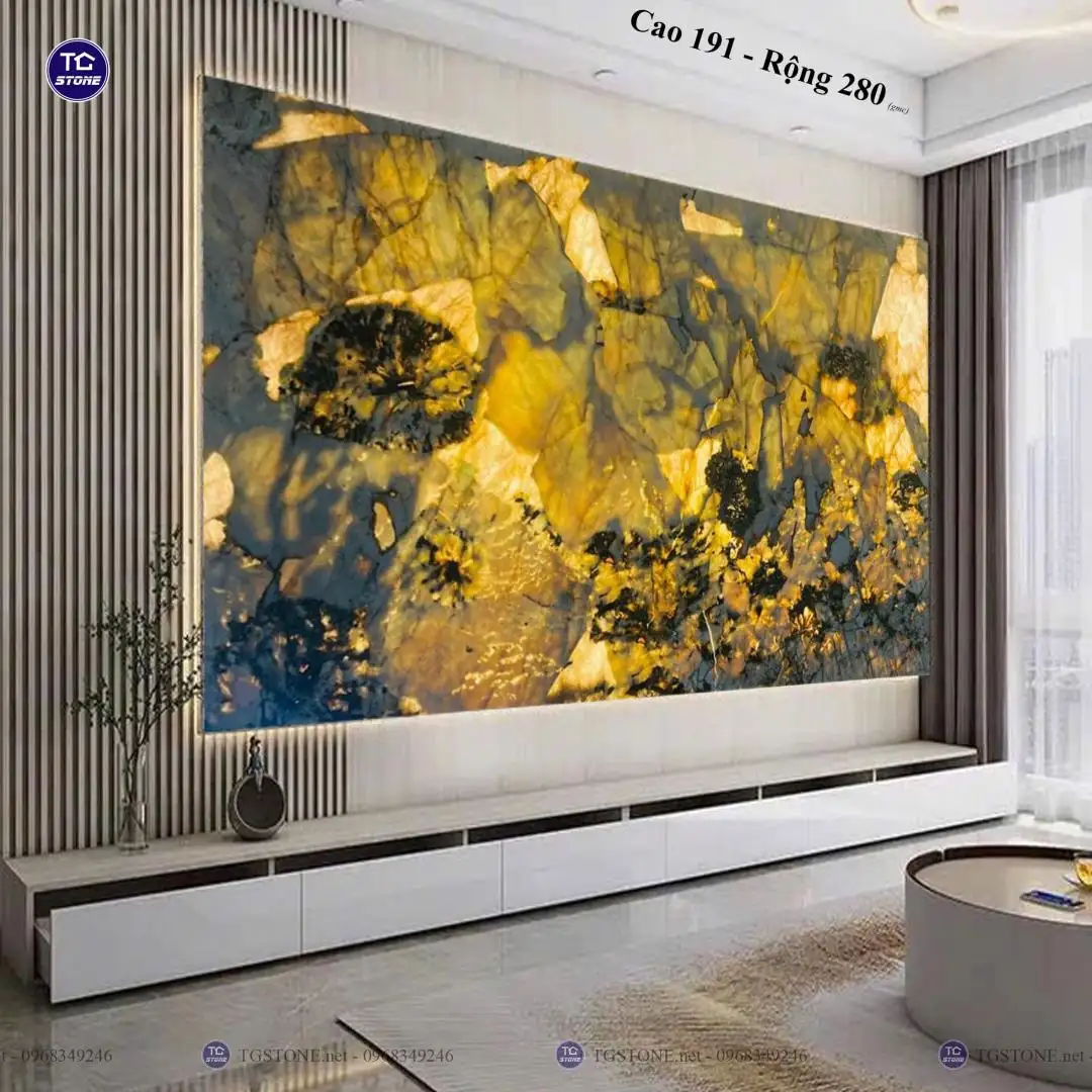 TRANH ĐÁ TỰ NHIÊN XUYÊN SÁNG NGUYÊN TẤM 37