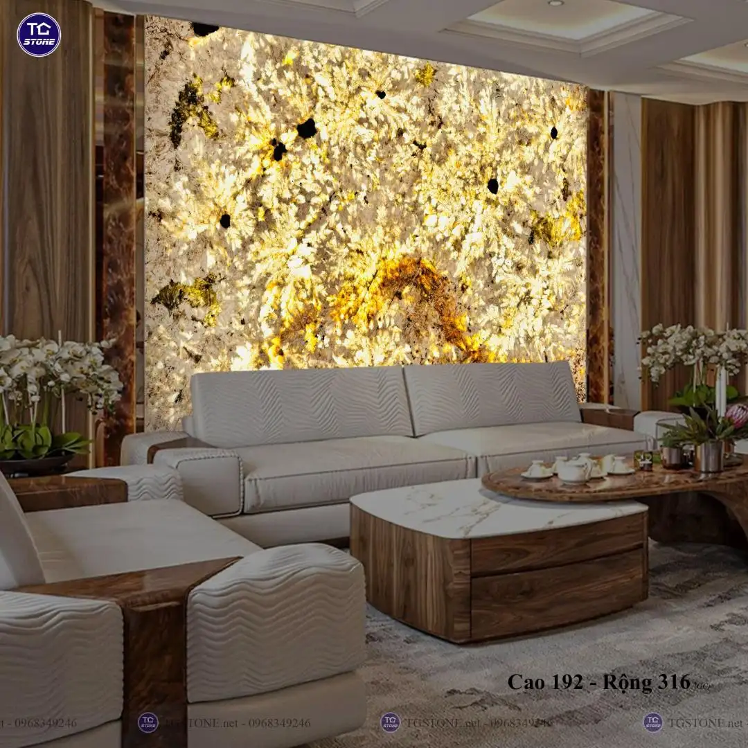TRANH ĐÁ TỰ NHIÊN XUYÊN SÁNG NGUYÊN TẤM 42