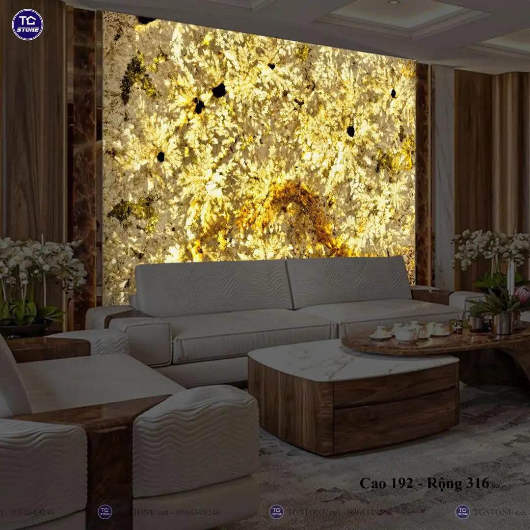 TRANH ĐÁ TỰ NHIÊN XUYÊN SÁNG NGUYÊN TẤM 43