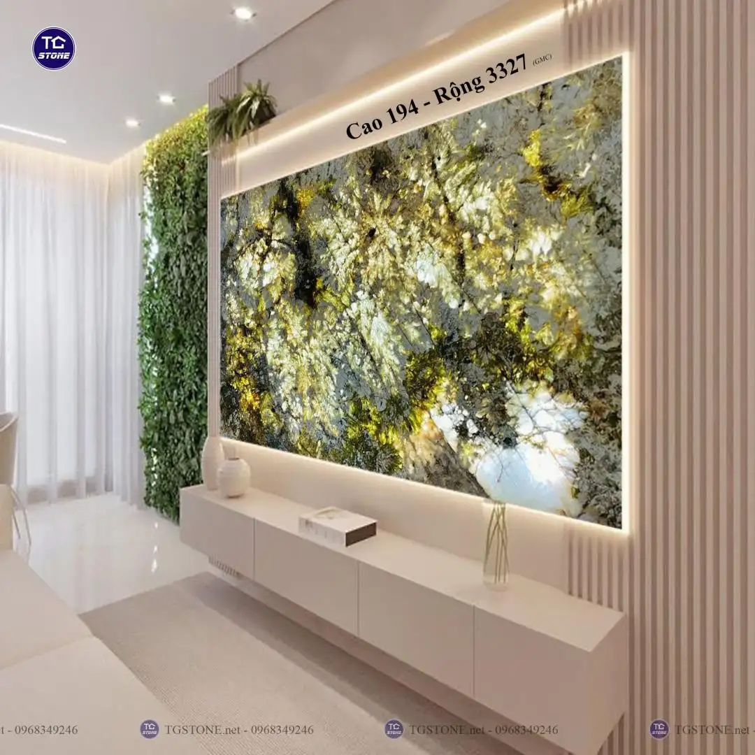 TRANH ĐÁ TỰ NHIÊN XUYÊN SÁNG NGUYÊN TẤM 64