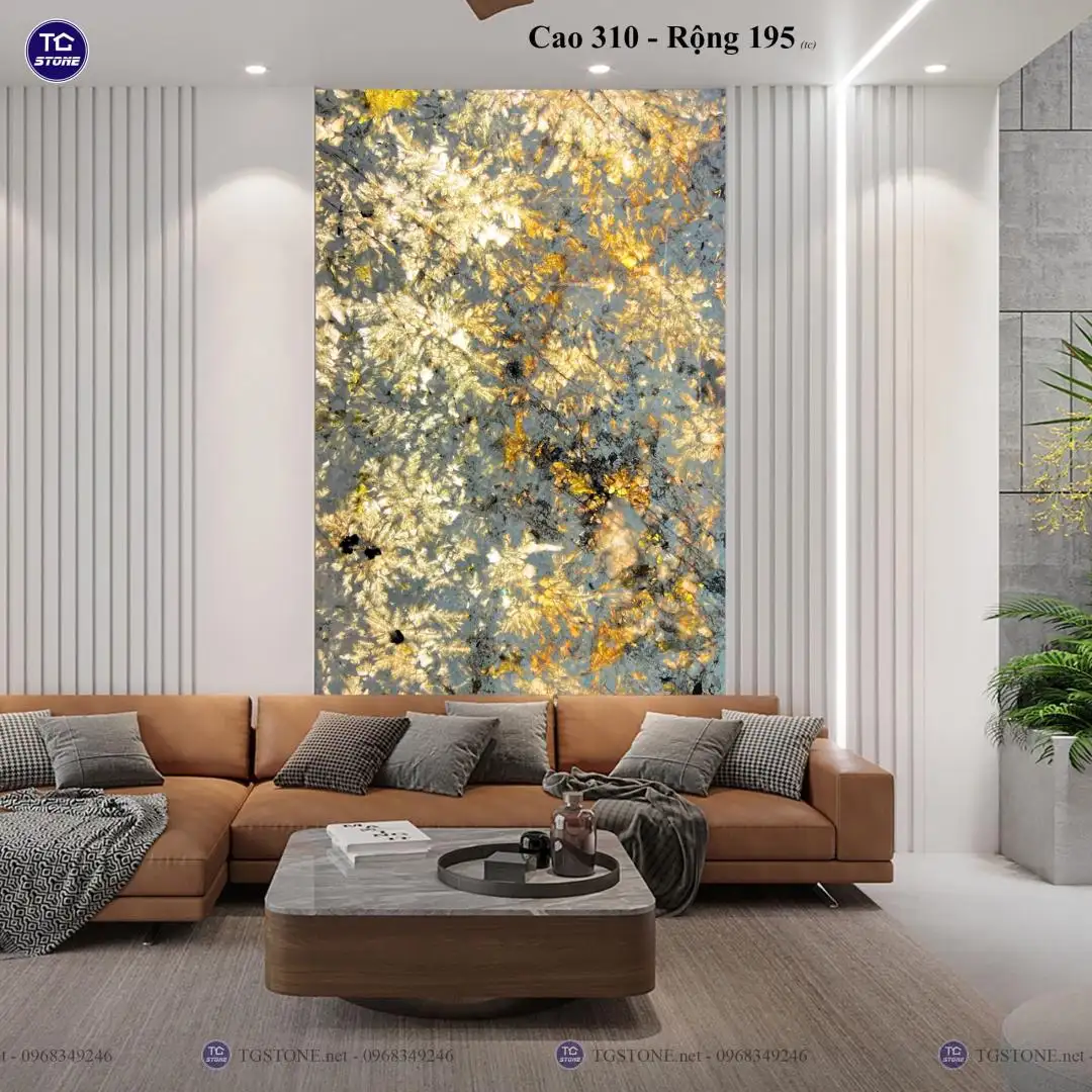 TRANH ĐÁ TỰ NHIÊN XUYÊN SÁNG NGUYÊN TẤM 69