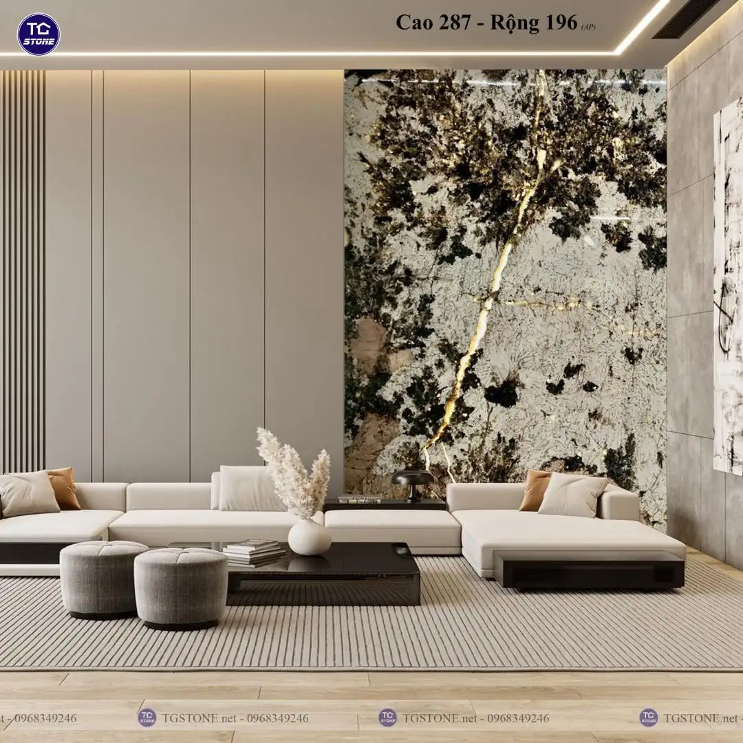 TRANH ĐÁ TỰ NHIÊN XUYÊN SÁNG NGUYÊN TẤM 88