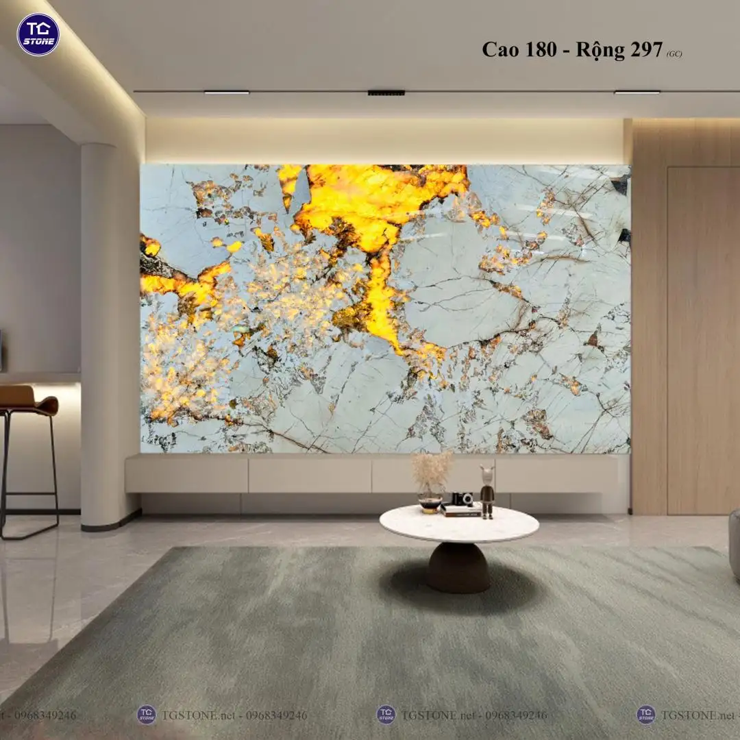 TRANH ĐÁ TỰ NHIÊN XUYÊN SÁNG NGUYÊN TẤM 9