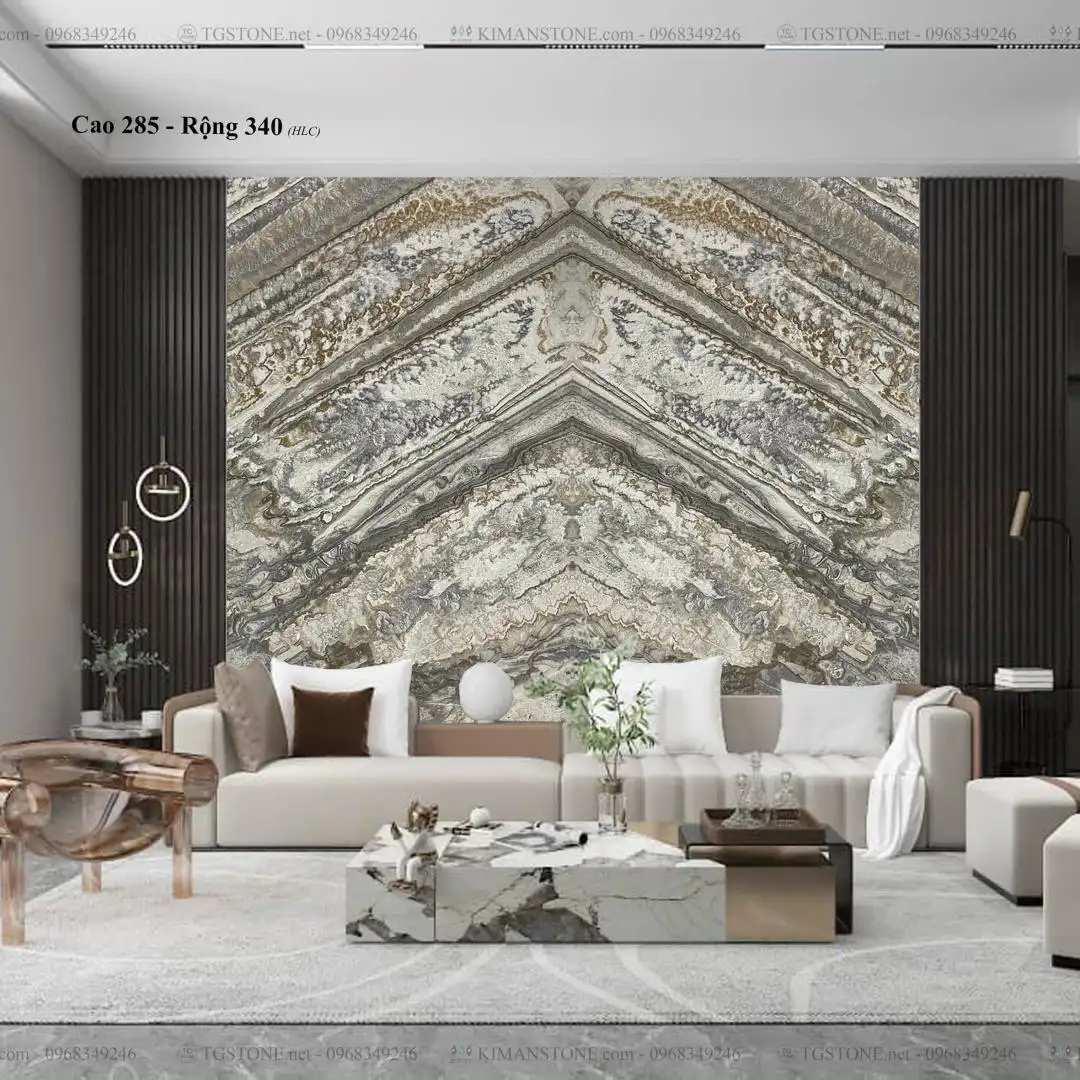 TRANH ĐÁ TỰ NHIÊN XUYÊN SÁNG ONYX 43