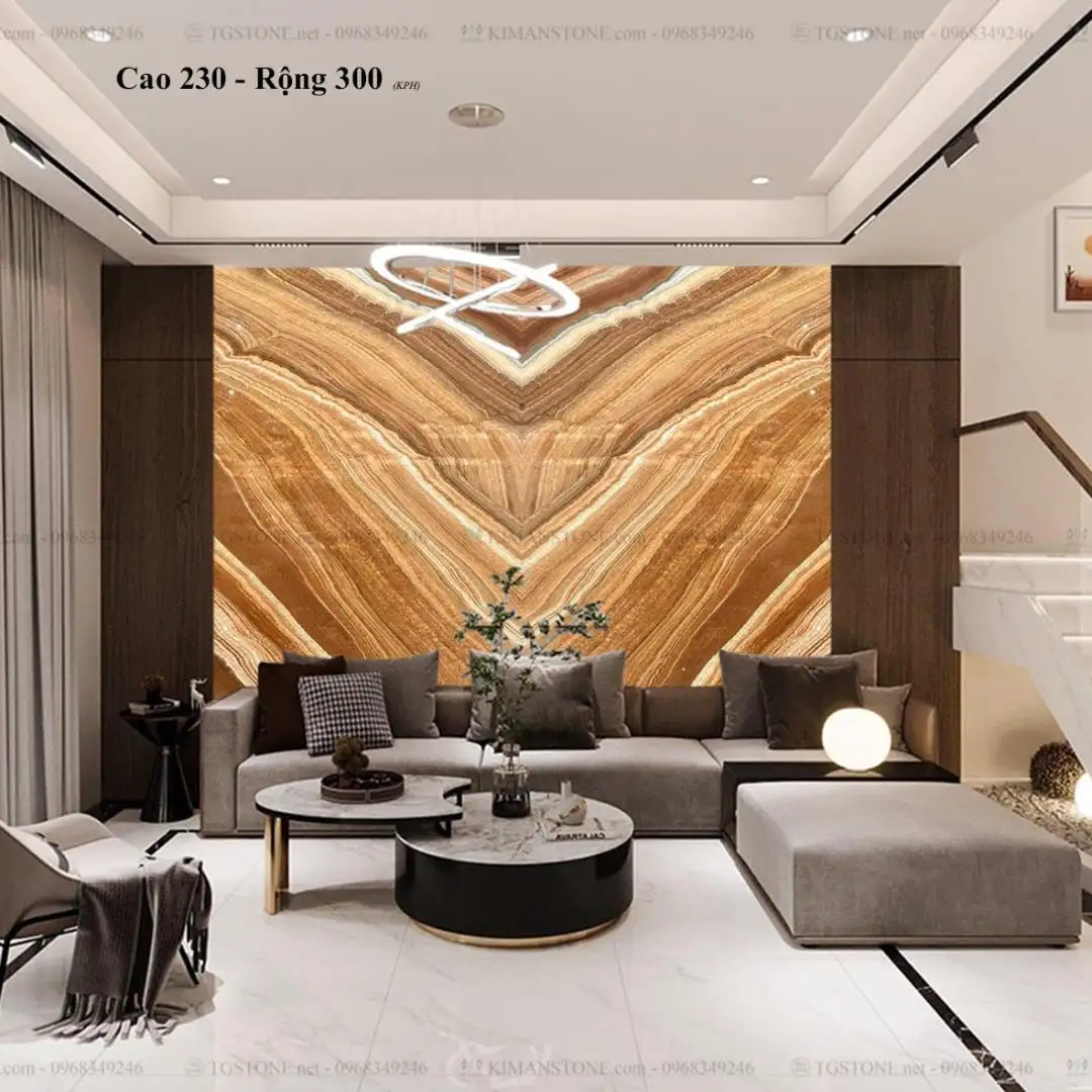 TRANH ĐÁ TỰ NHIÊN XUYÊN SÁNG ONYX 7