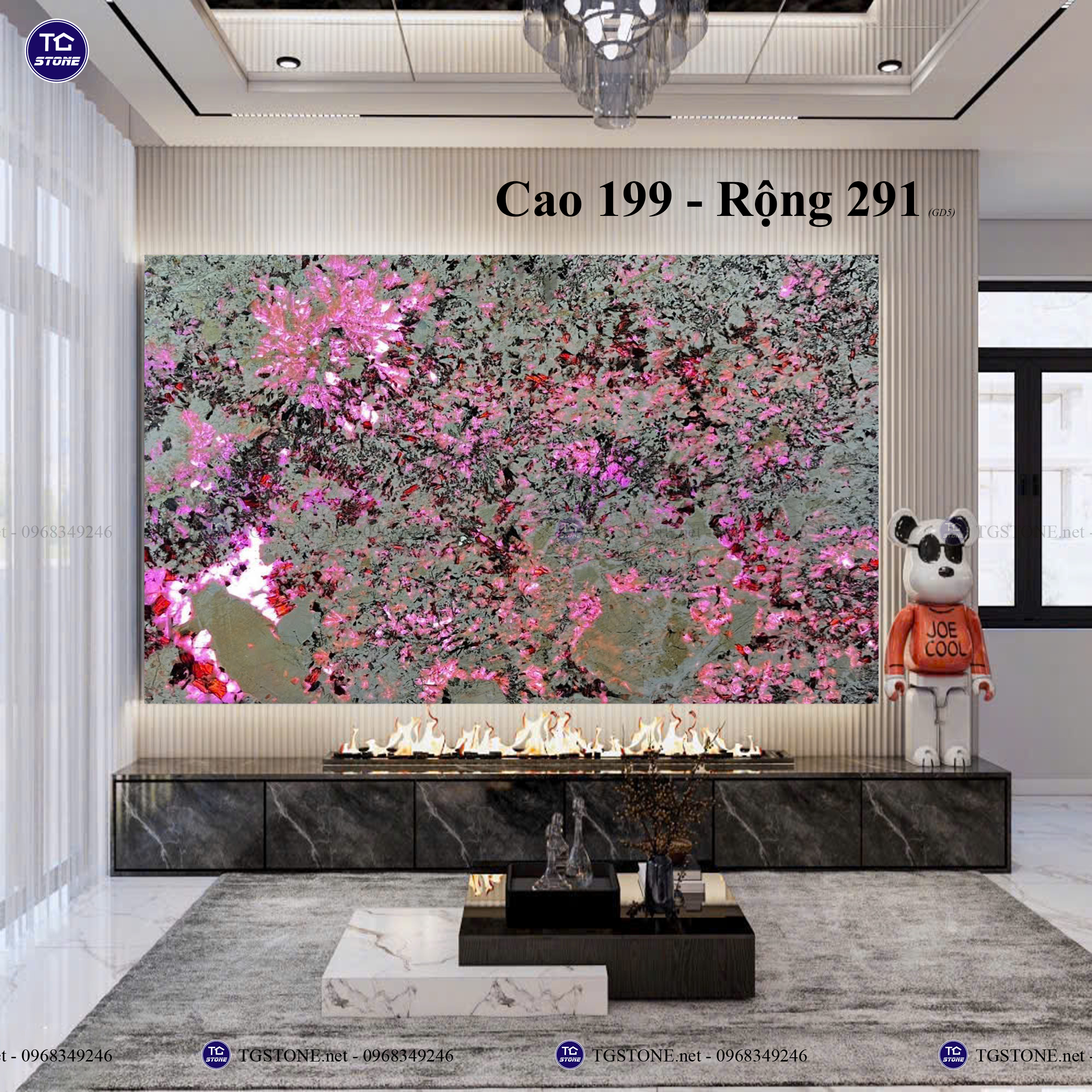 Tranh đá xuyên sáng nguyên tấm 06