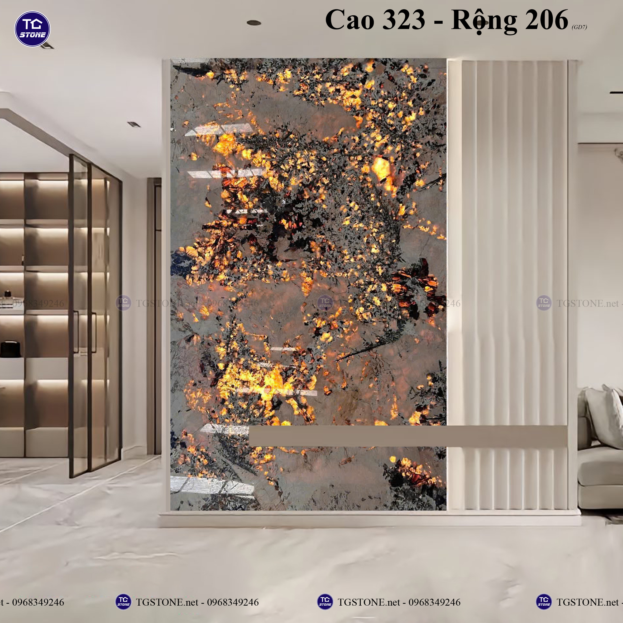 Tranh đá xuyên sáng nguyên tấm 28